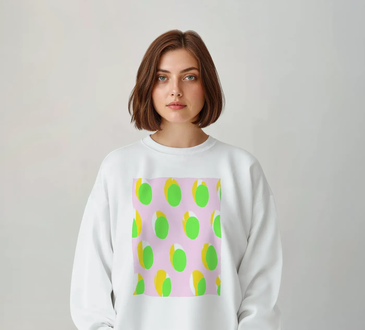 Abstract Pattern sweatshirt van Metron