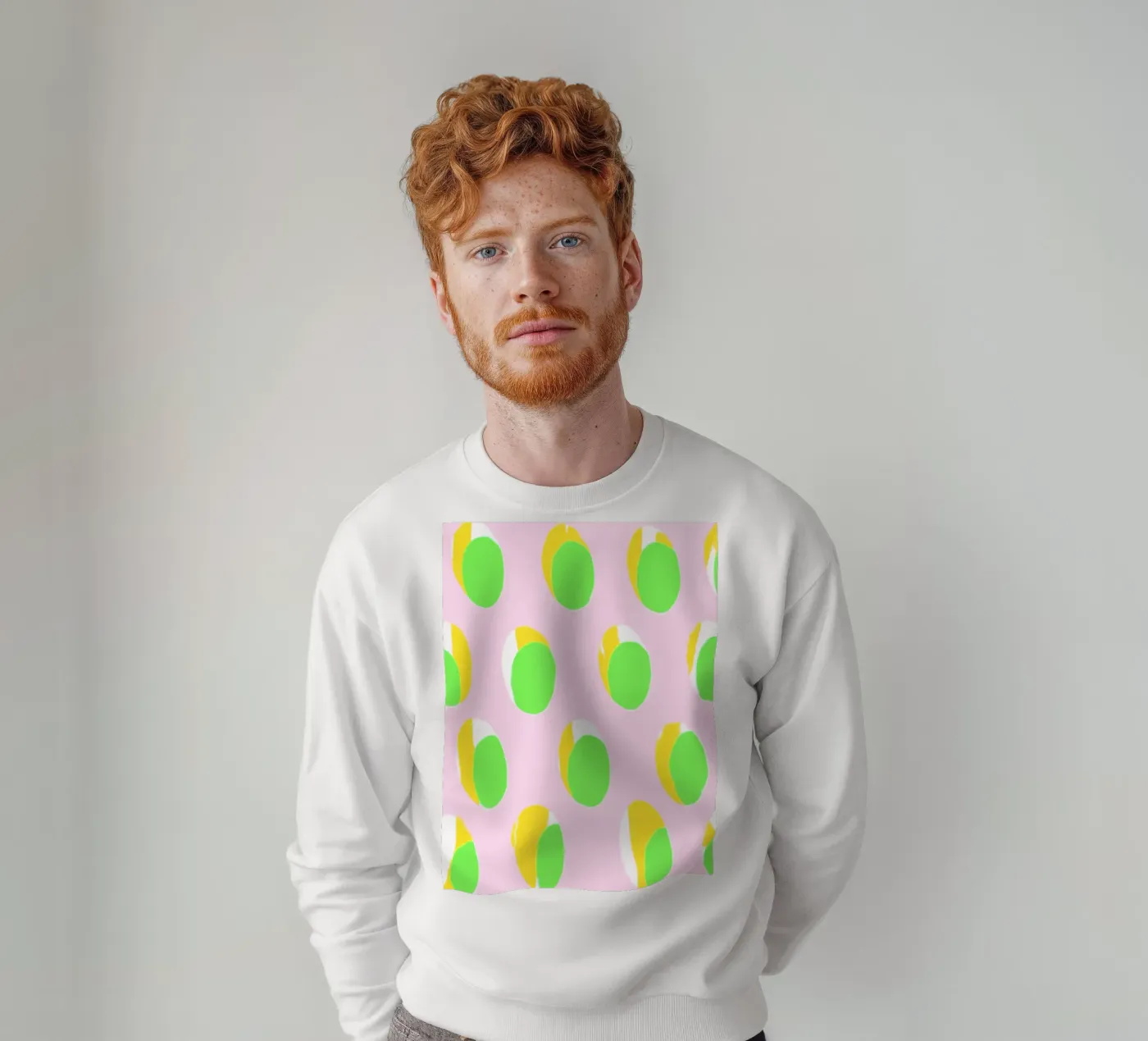 Abstract Pattern sweatshirt van Metron