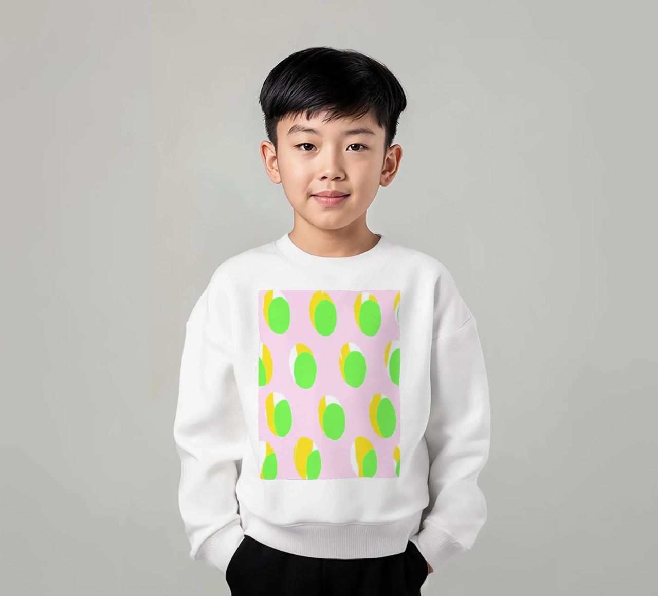 Abstract Pattern felpa bambino da Metron