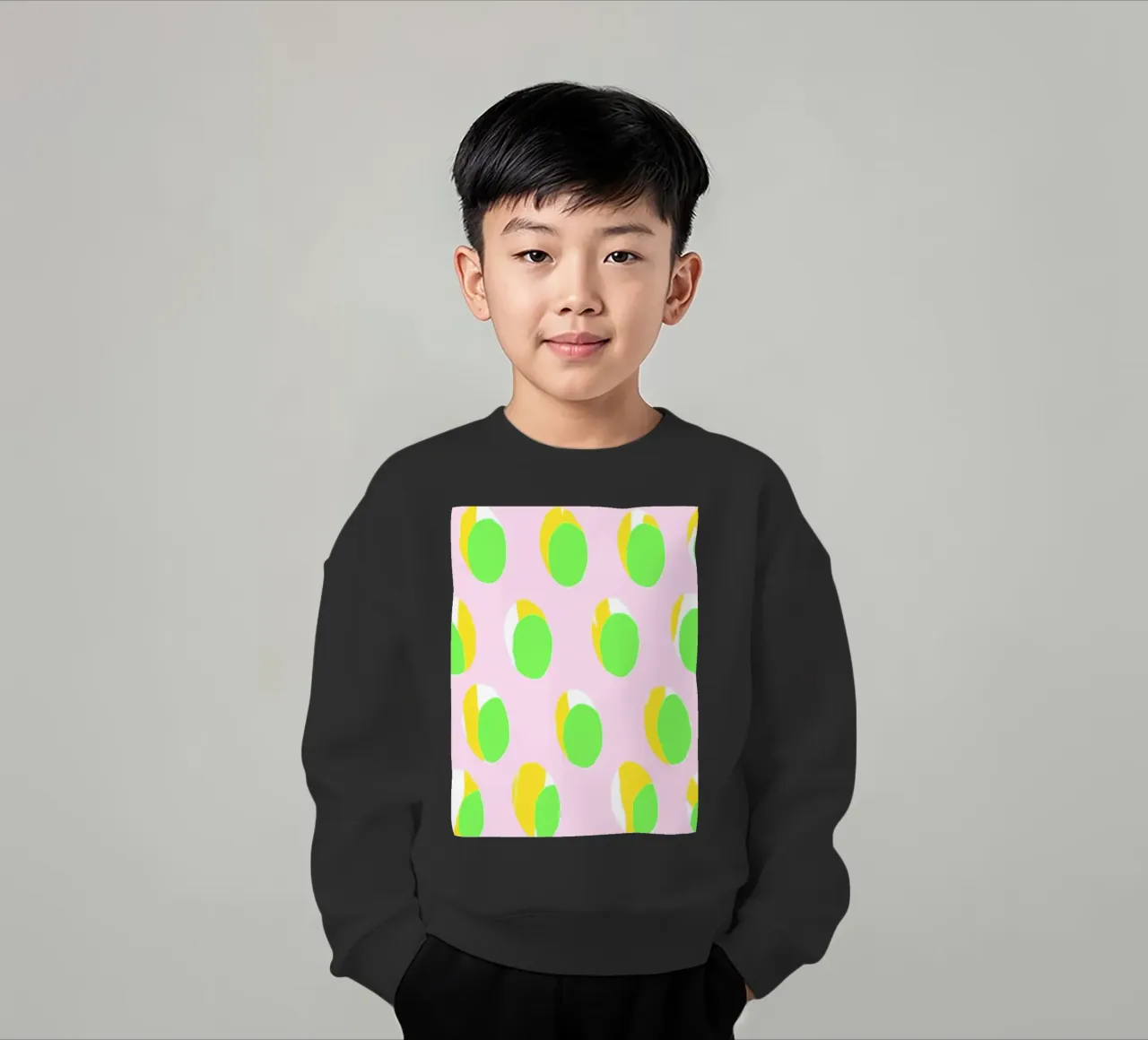 Abstract Pattern felpa bambino da Metron