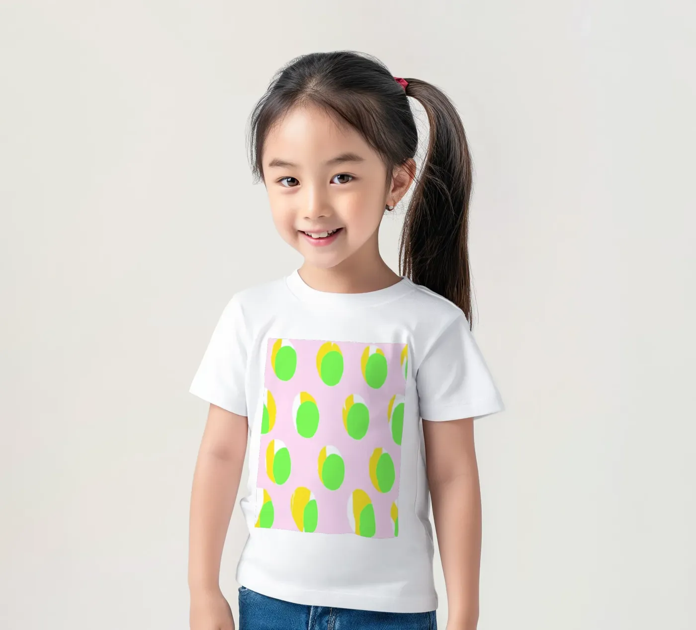 Abstract Pattern kinder t-shirt van Metron