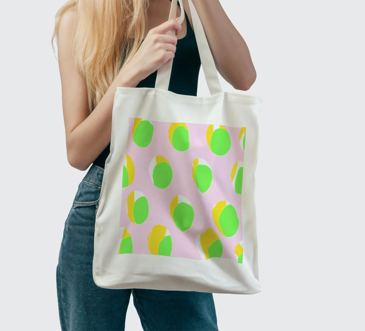 Abstract Pattern borsa in juta da Metron