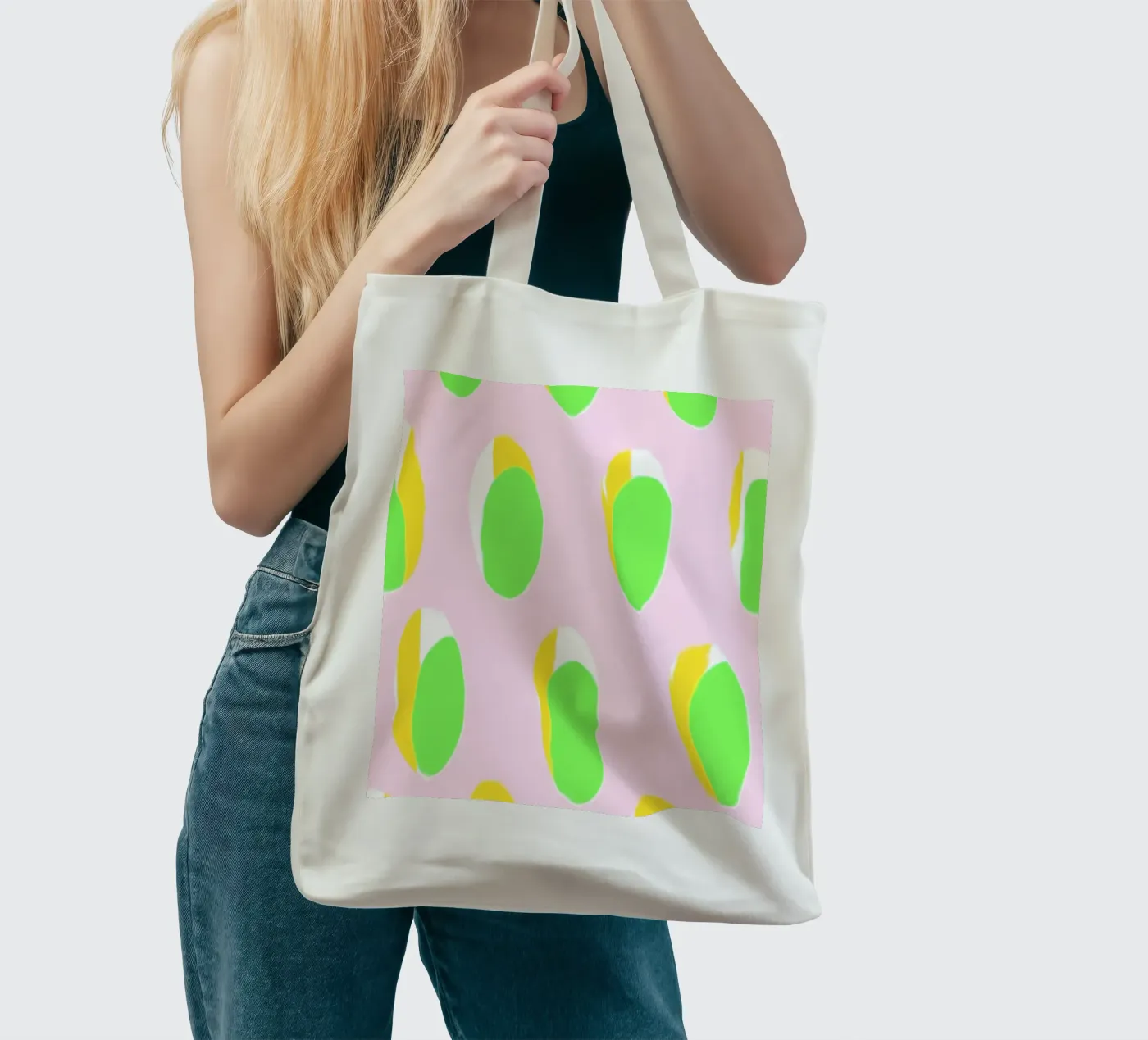 Abstract Pattern tote bag by Metron