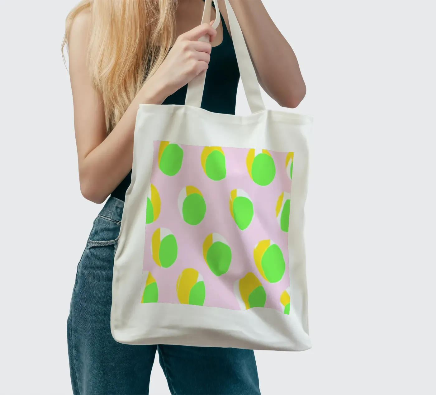 Abstract Pattern tote bag by Metron