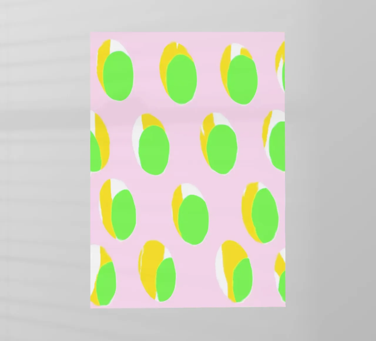 Abstract Pattern Backlit Folie von Metron