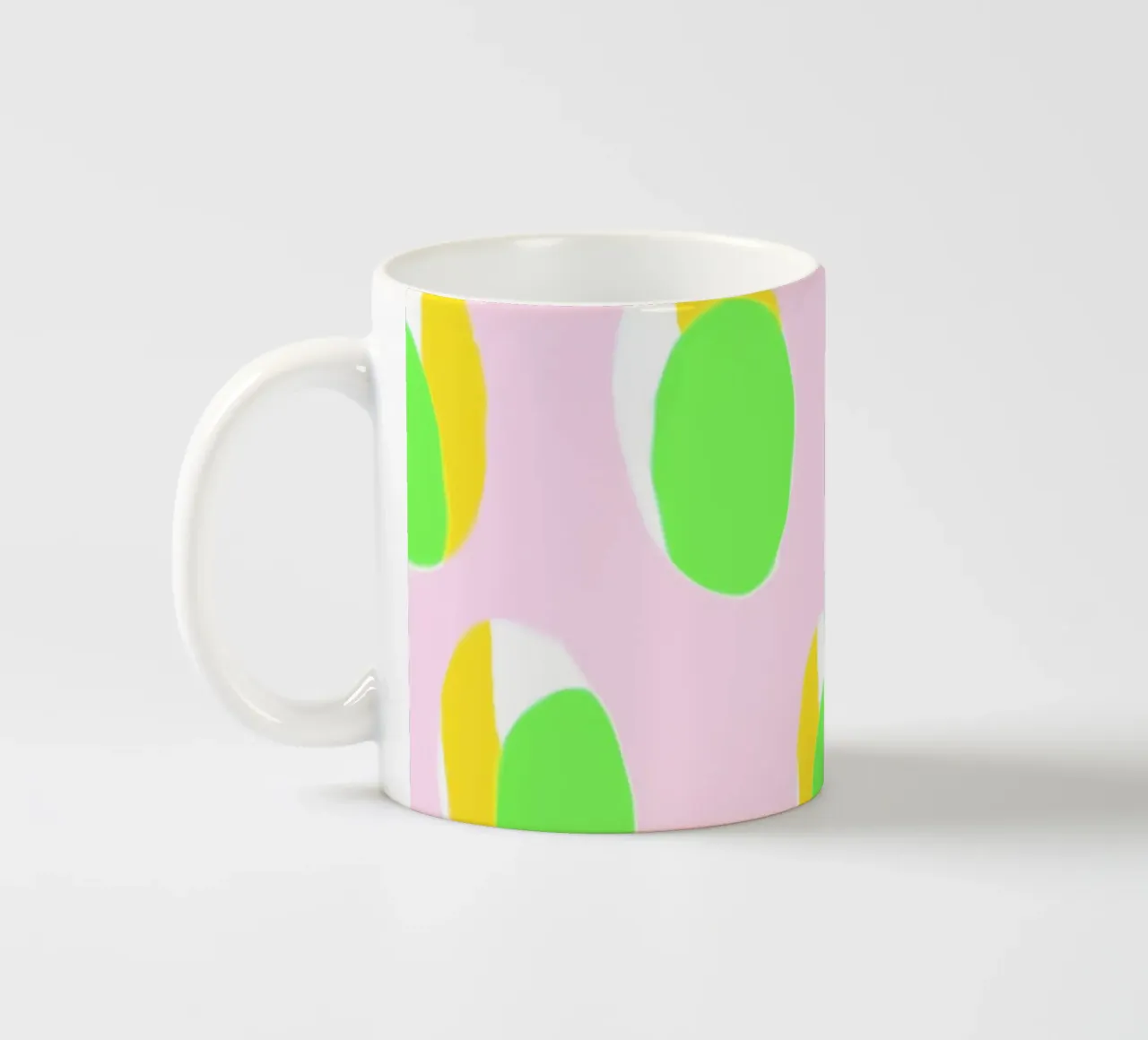 Abstract Pattern taza de cerámica de Metron