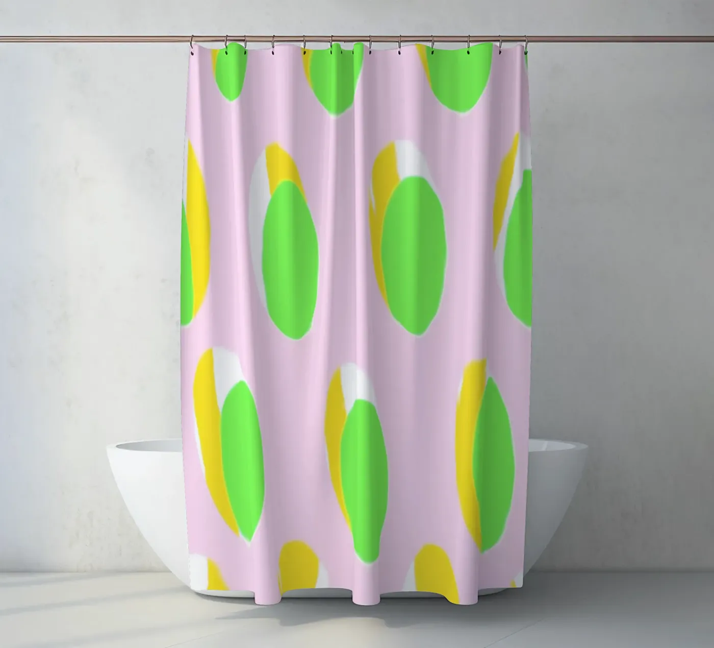 Abstract Pattern Duschvorhang von Metron