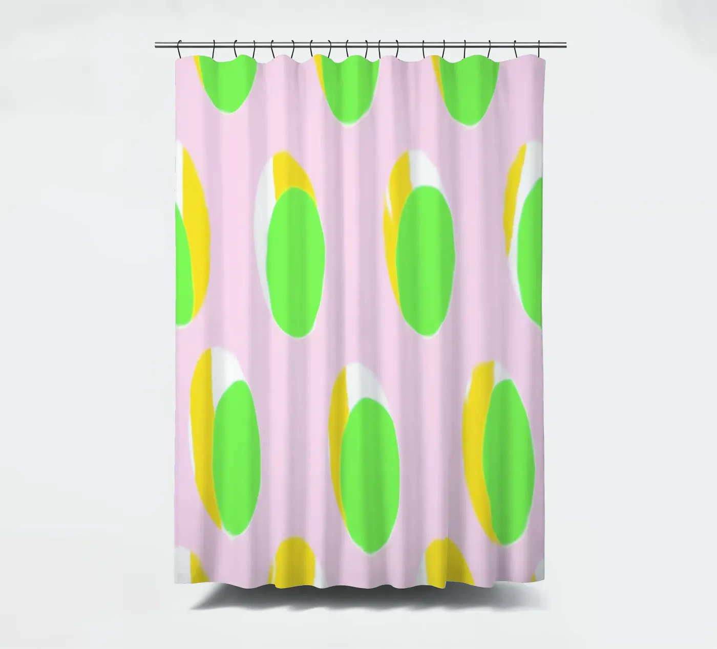 Abstract Pattern shower curtain by Metron