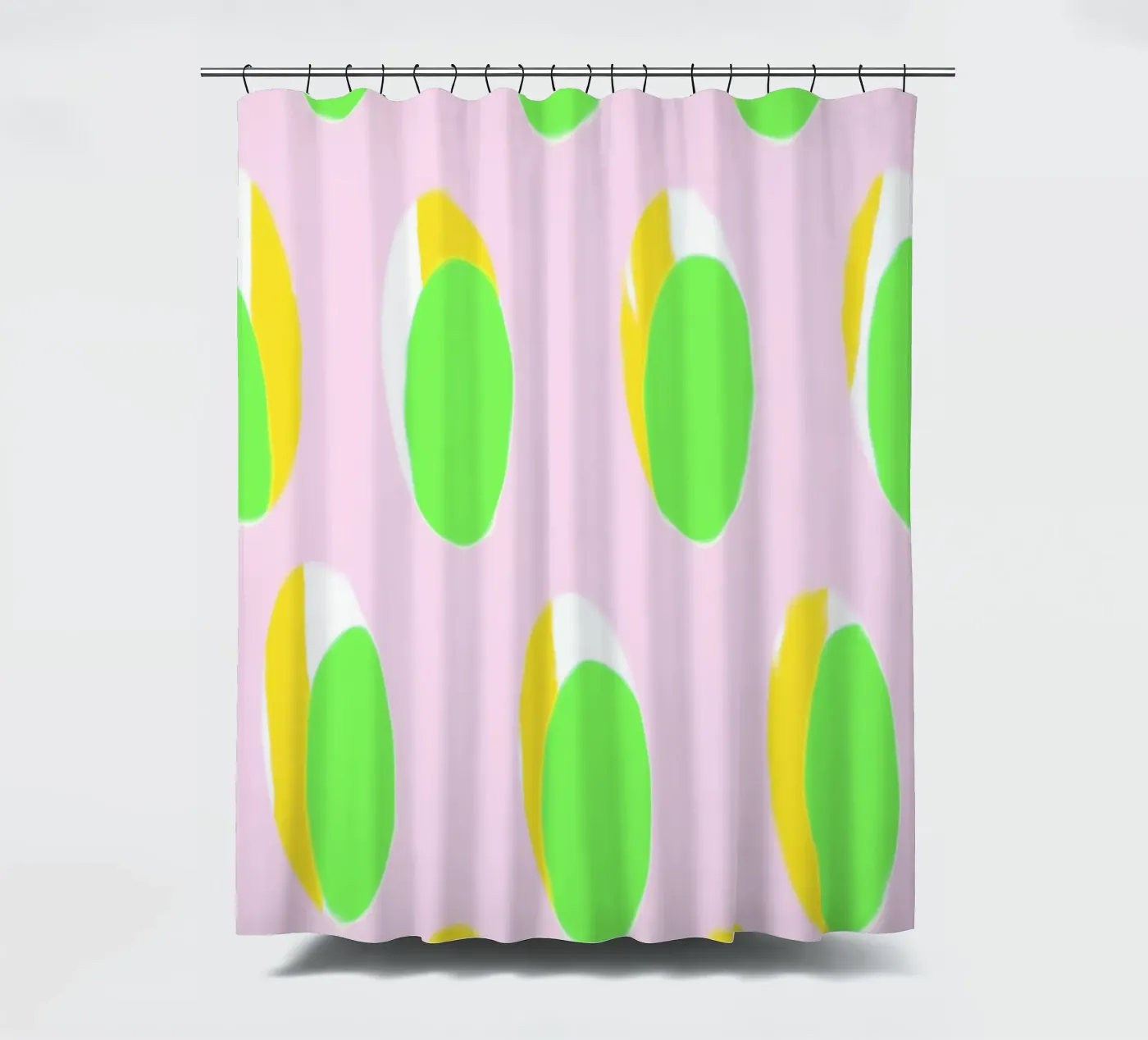 Abstract Pattern shower curtain by Metron