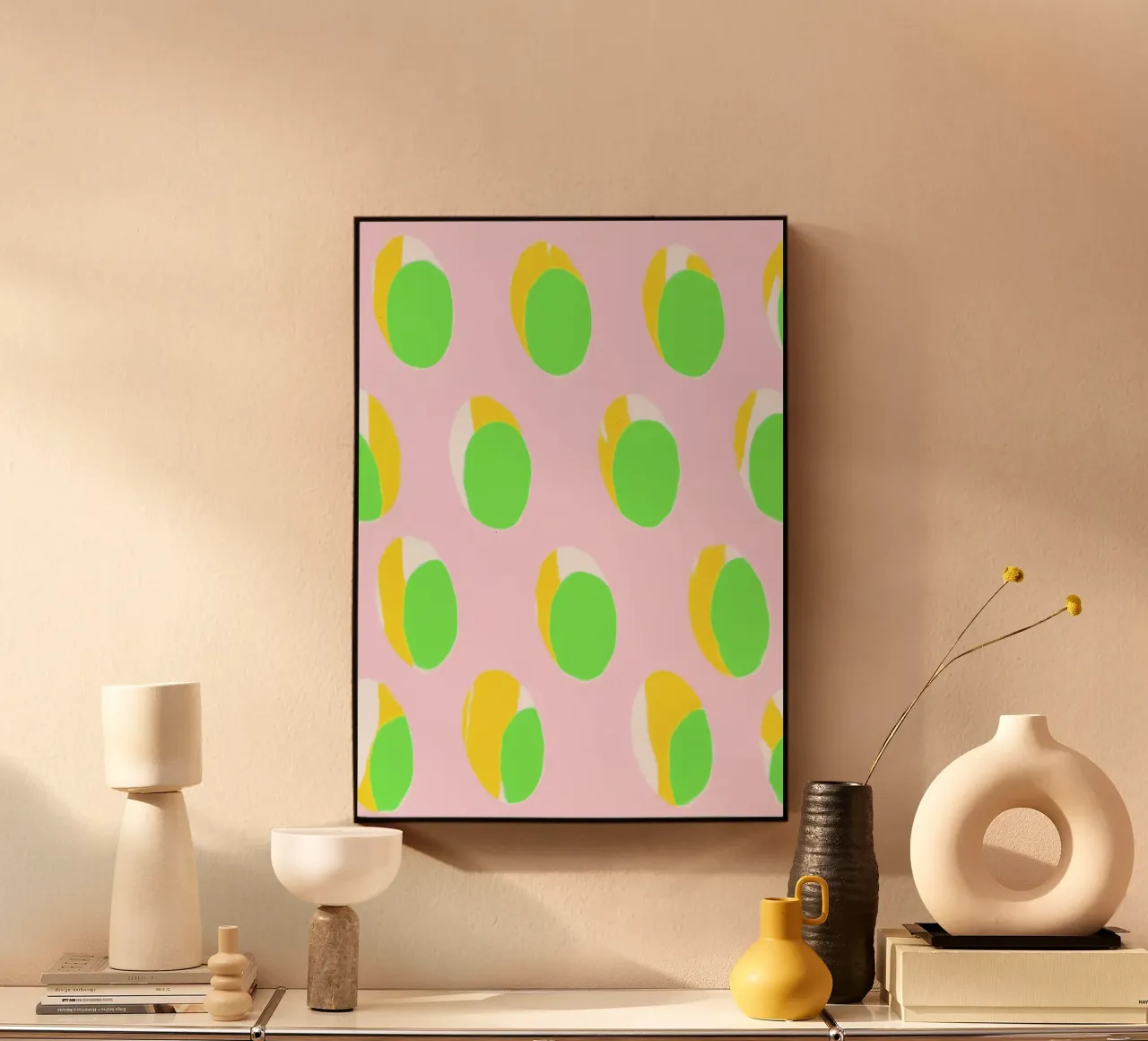 Abstract Pattern Acryl-Glas von Metron