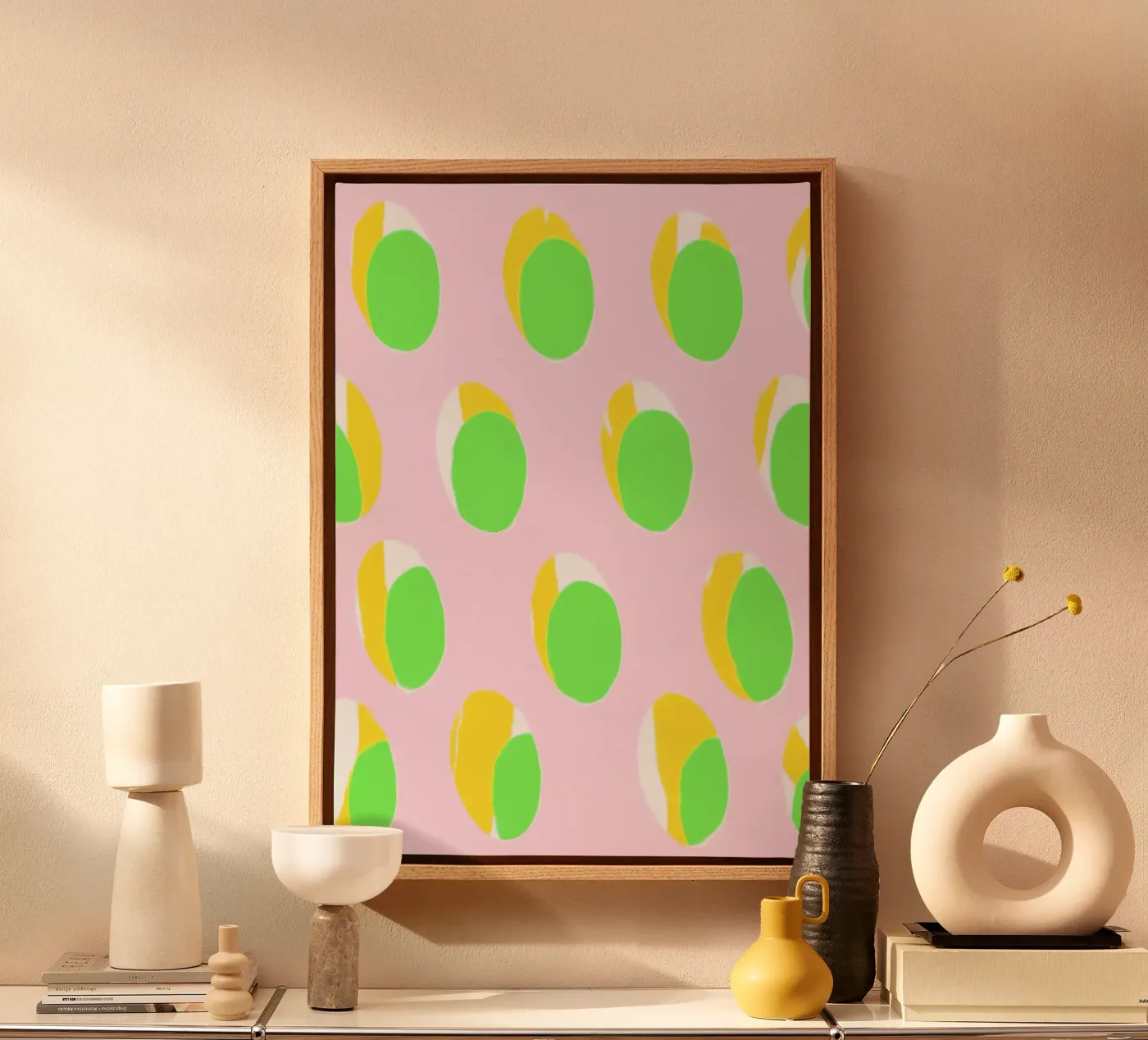 Abstract Pattern canvas by Metron