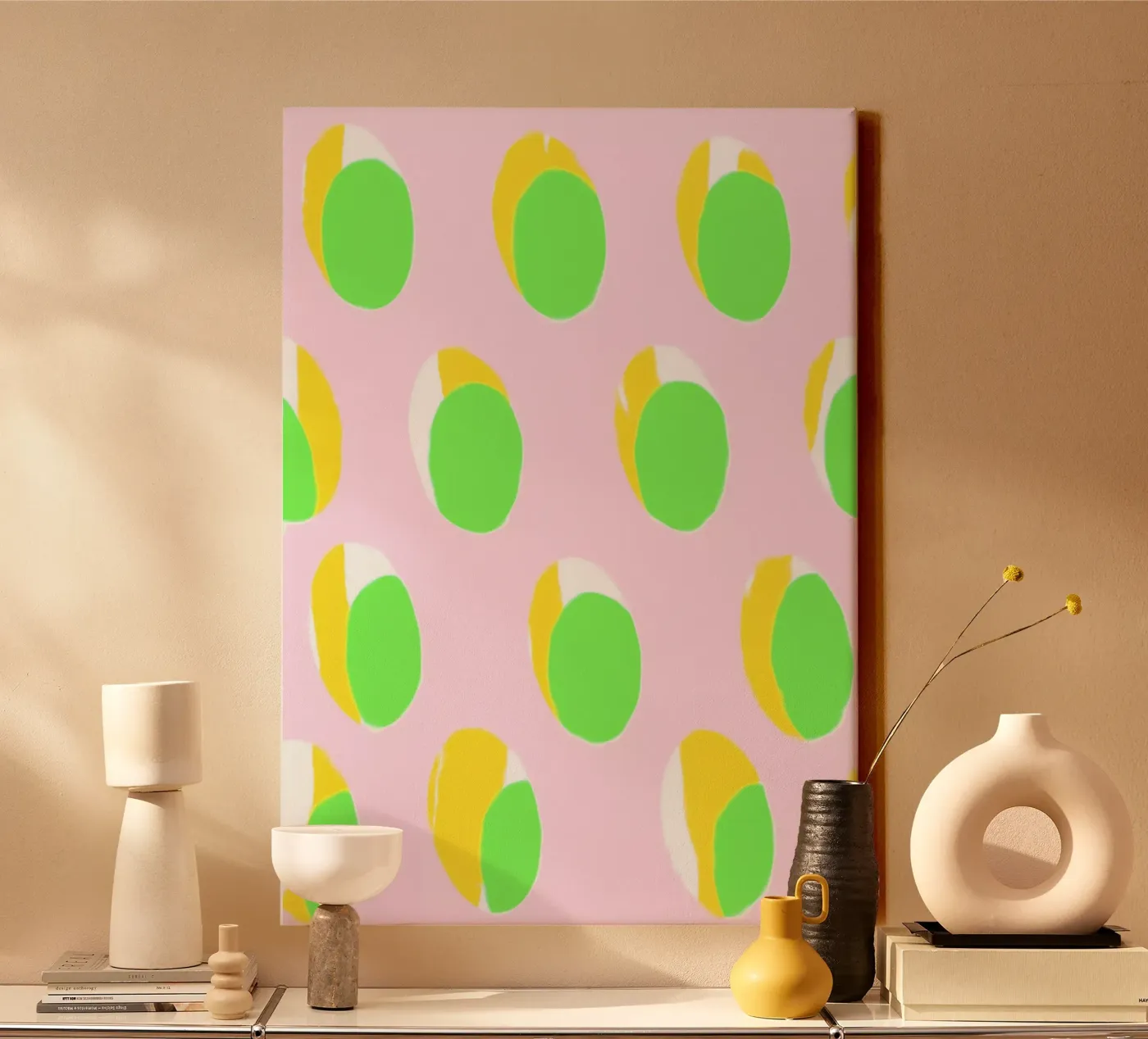 Abstract Pattern canvas by Metron