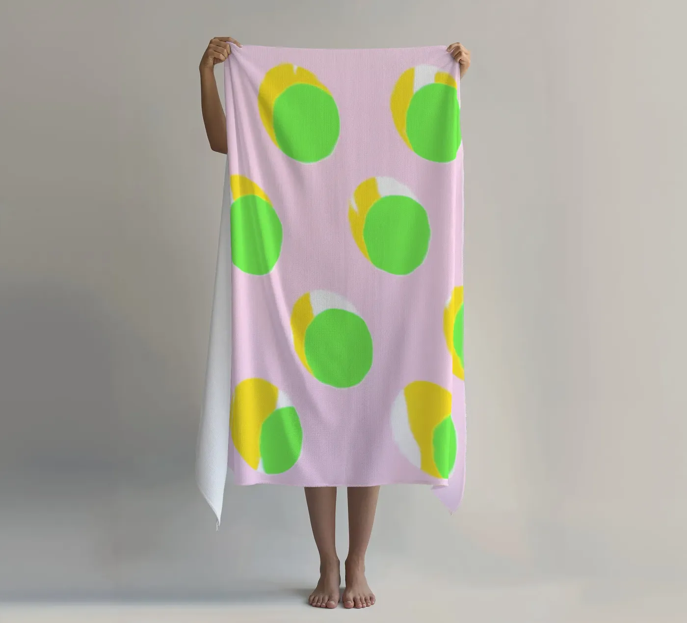 Abstract Pattern beach towel by Metron
