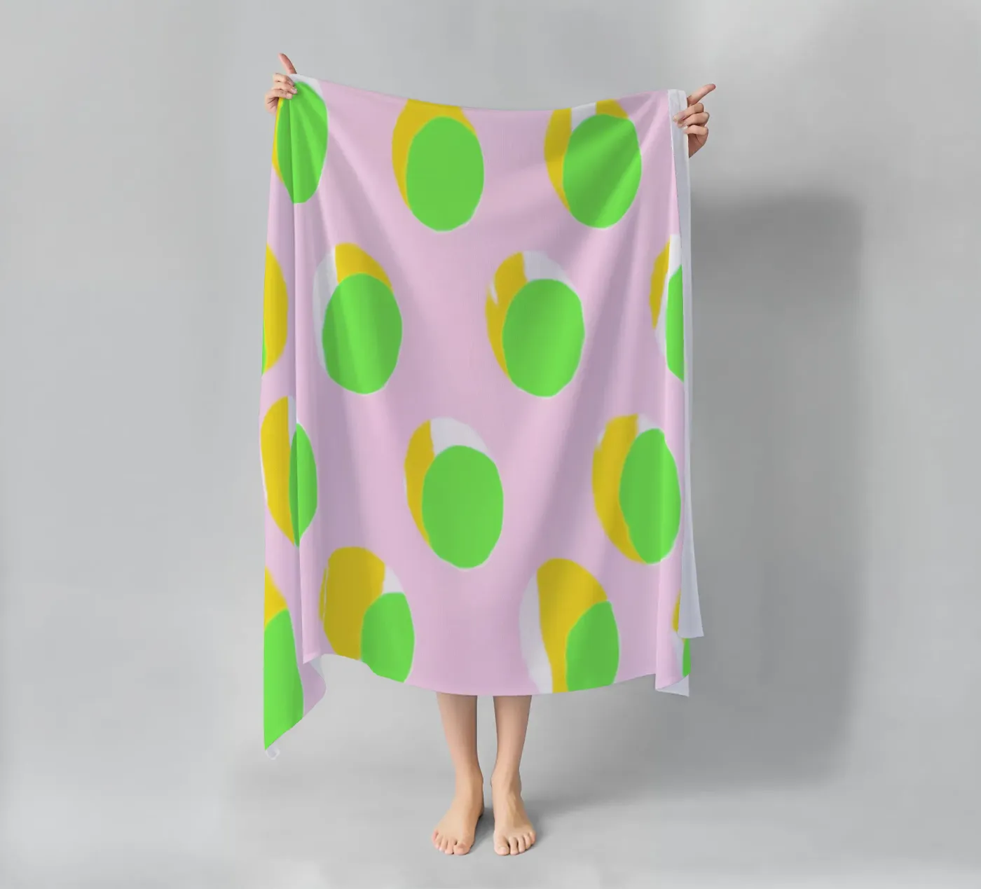 Abstract Pattern beach towel by Metron