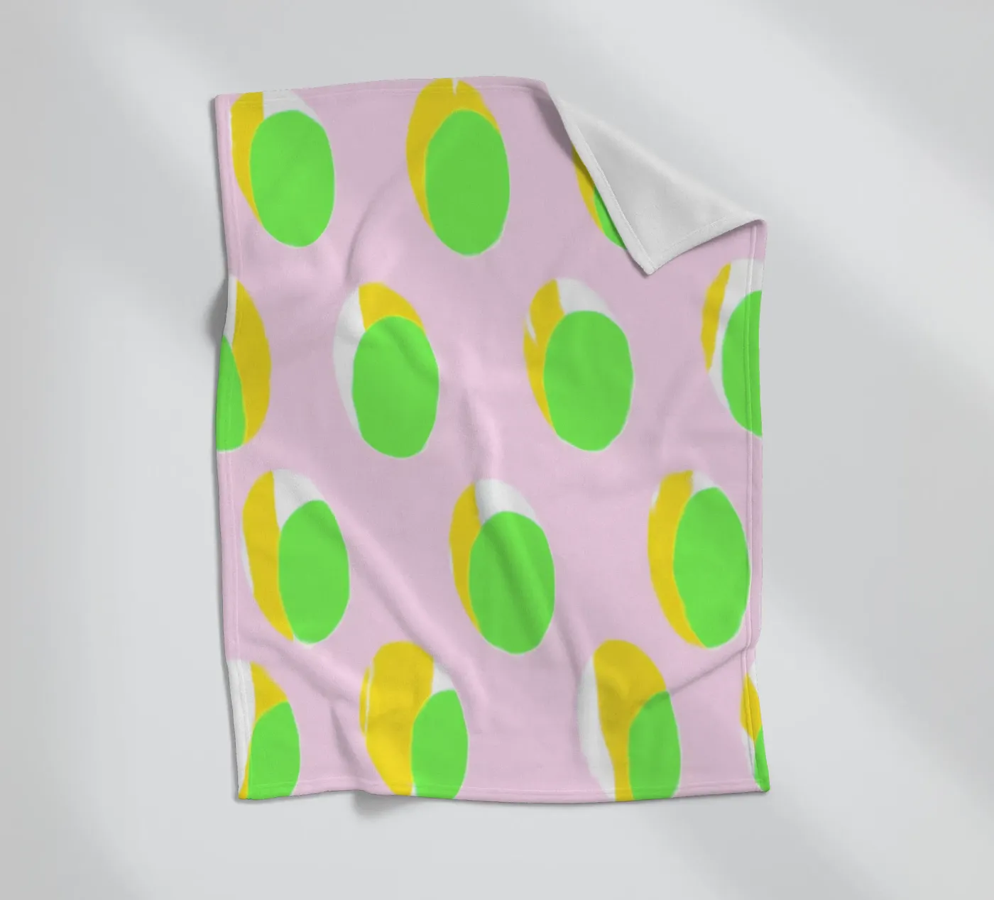 Abstract Pattern plaid polaire de Metron