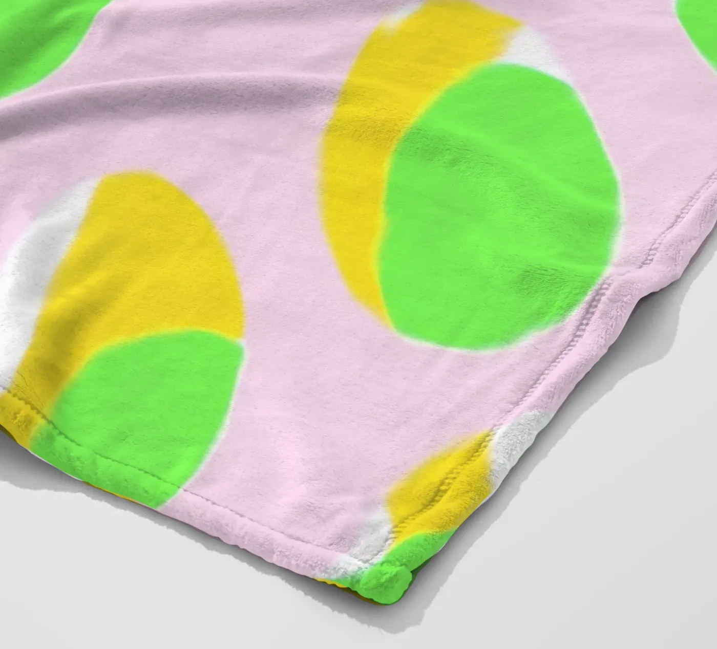 Abstract Pattern plaid polaire de Metron