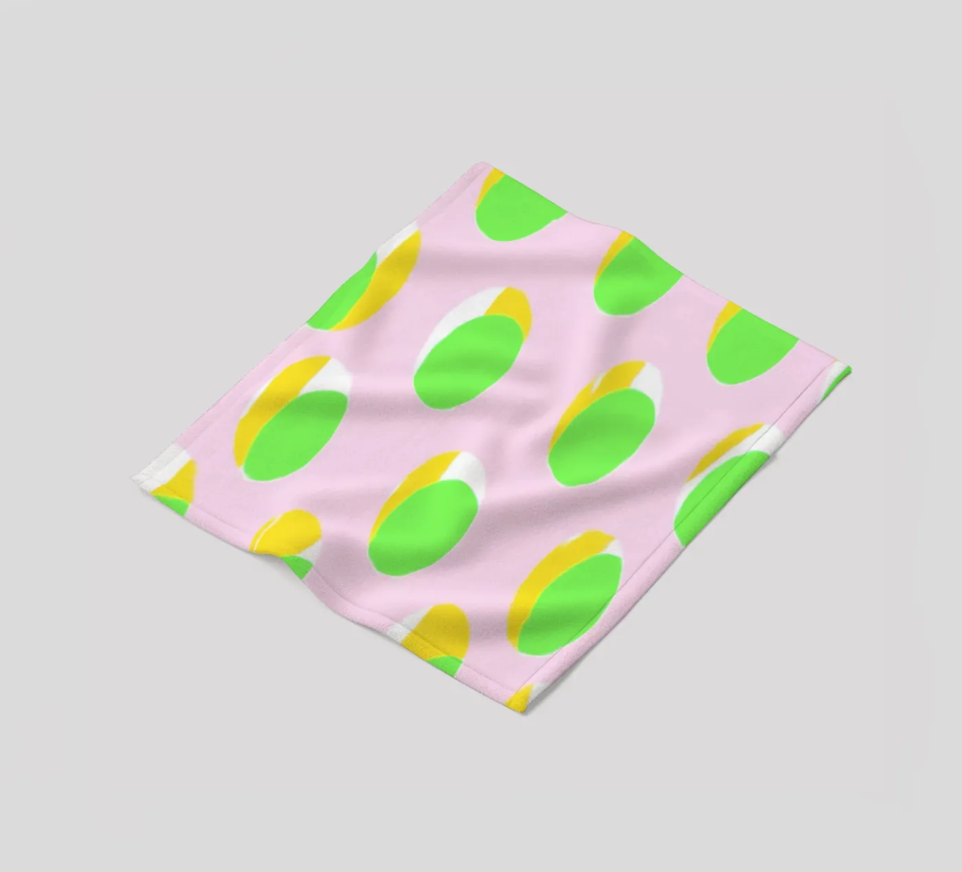 Abstract Pattern plaid polaire de Metron