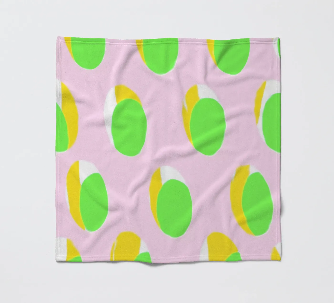 Abstract Pattern plaid polaire de Metron