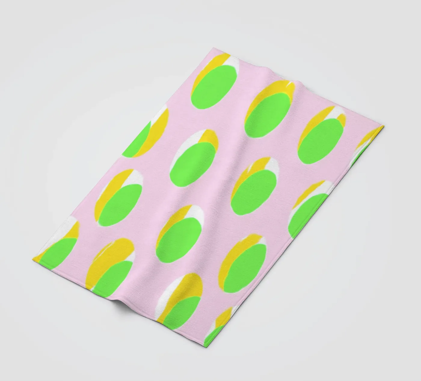 Abstract Pattern plaid polaire de Metron
