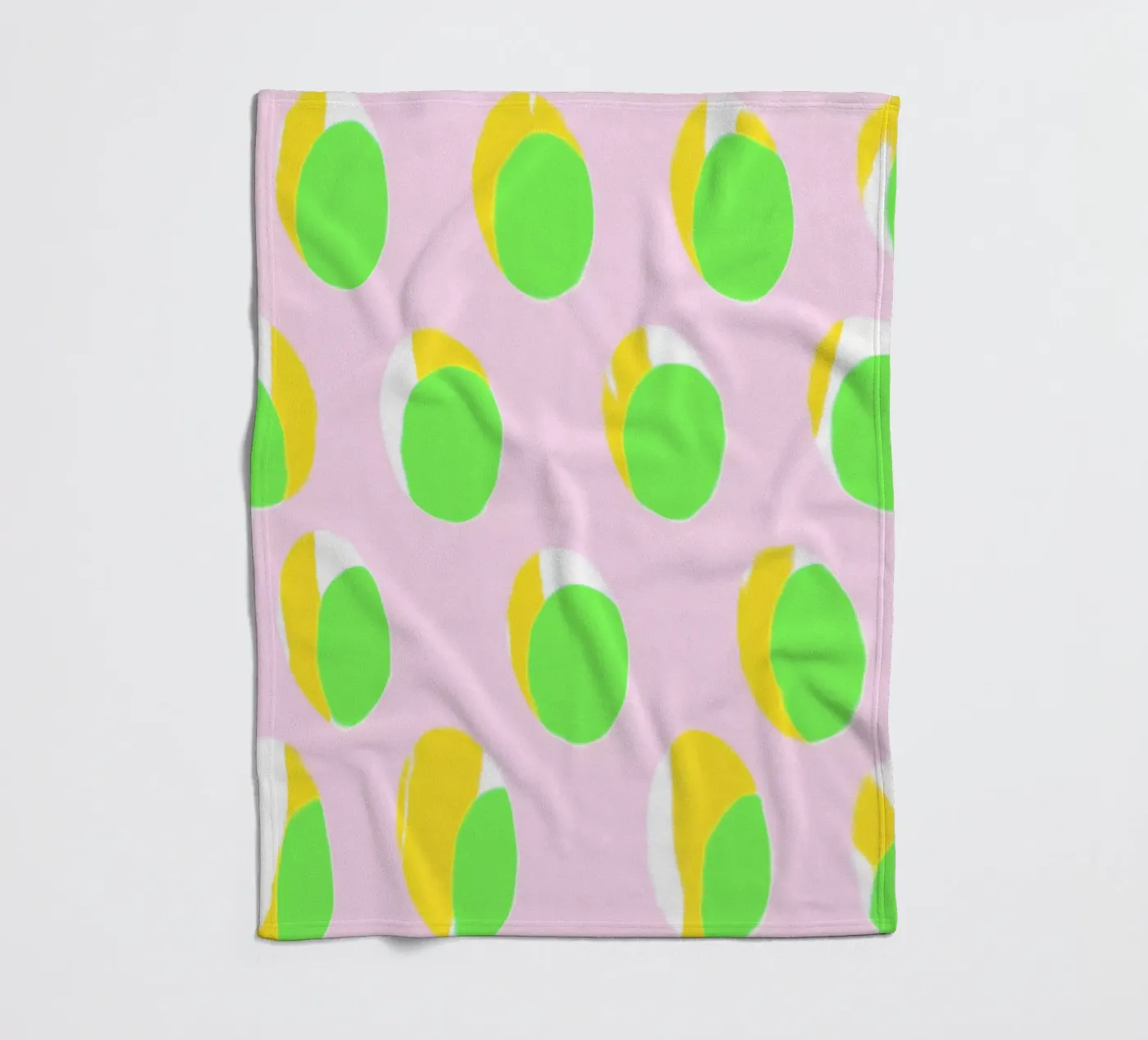 Abstract Pattern plaid polaire de Metron