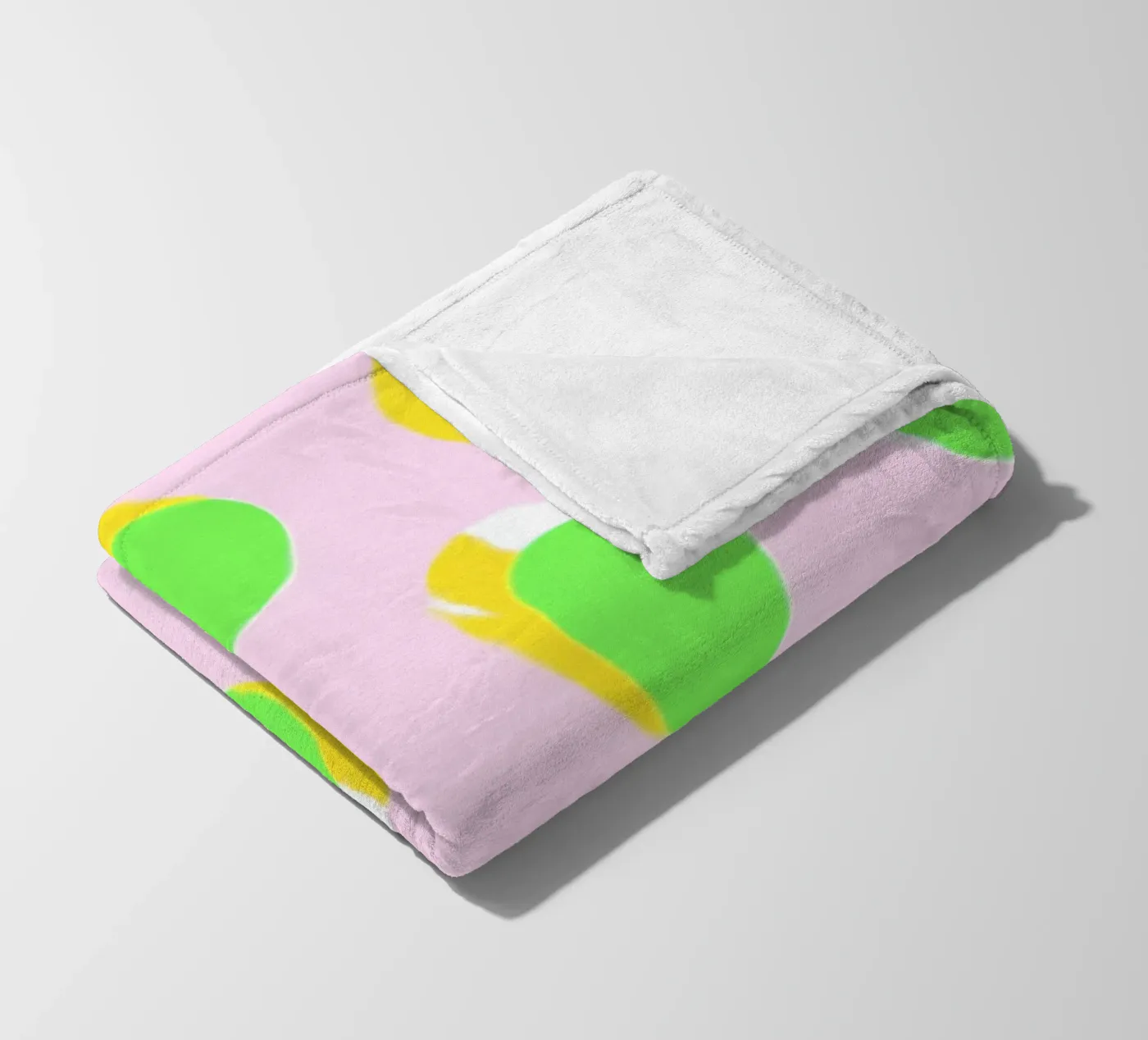 Abstract Pattern plaid polaire de Metron