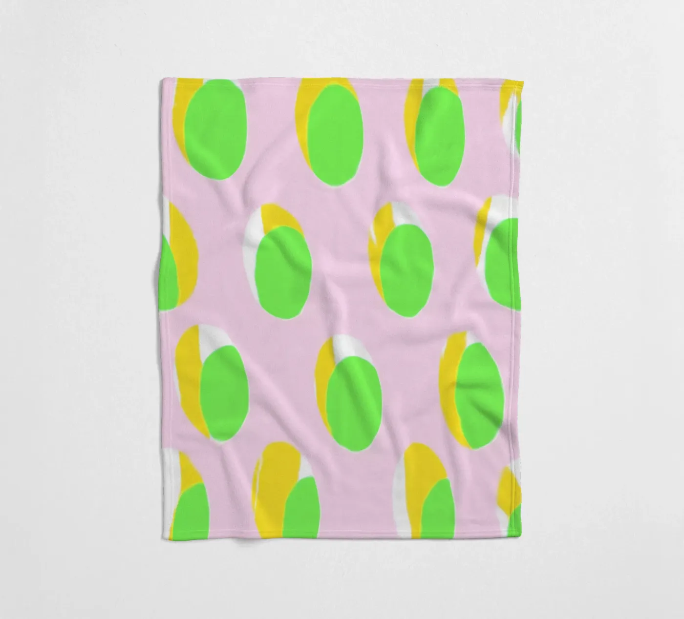 Abstract Pattern plaid polaire de Metron