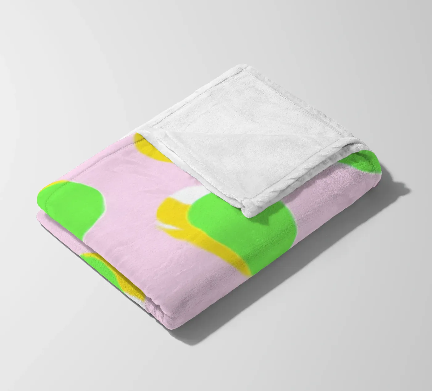 Abstract Pattern plaid polaire de Metron