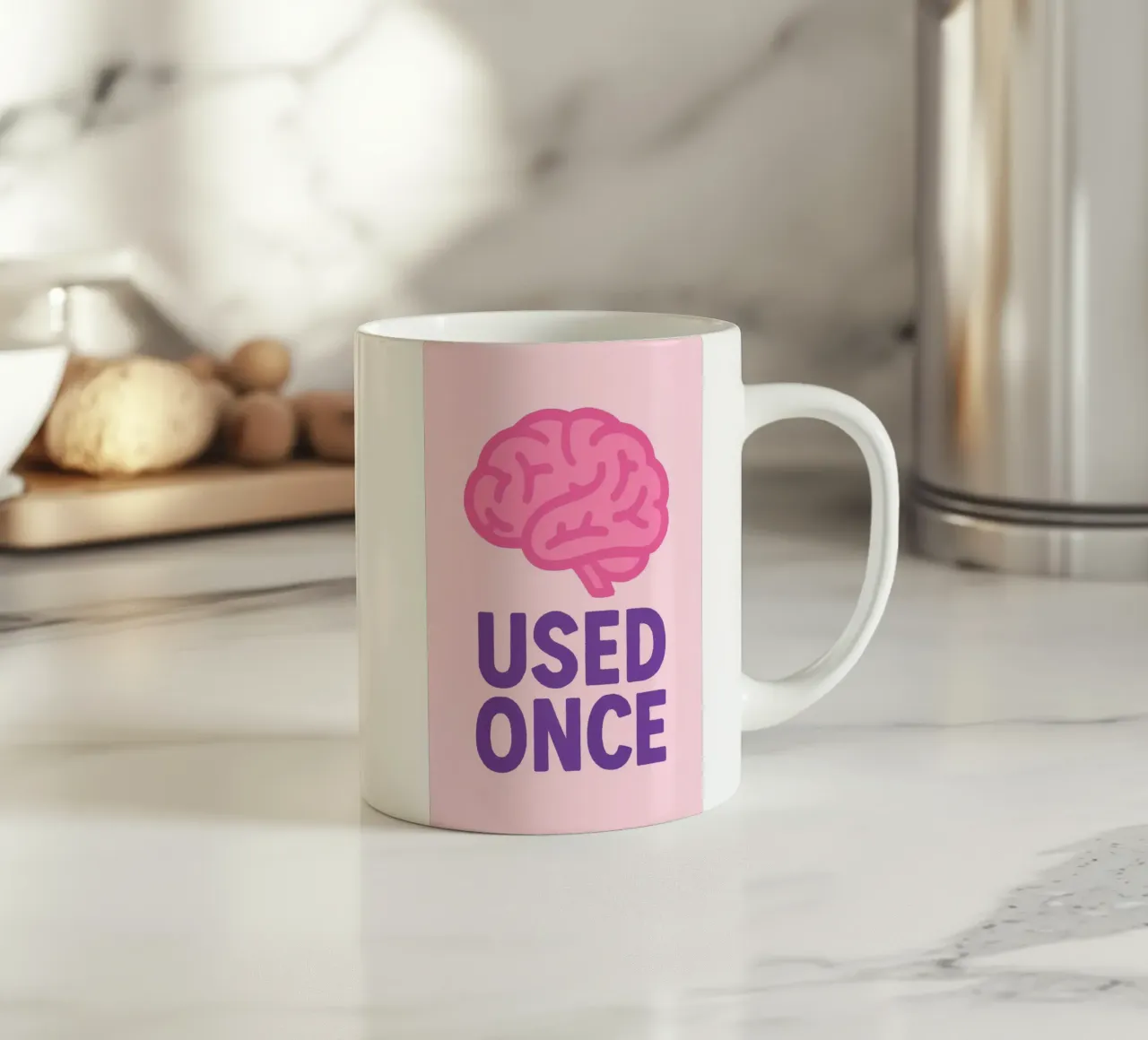 Used Once tazza in ceramica da treechild
