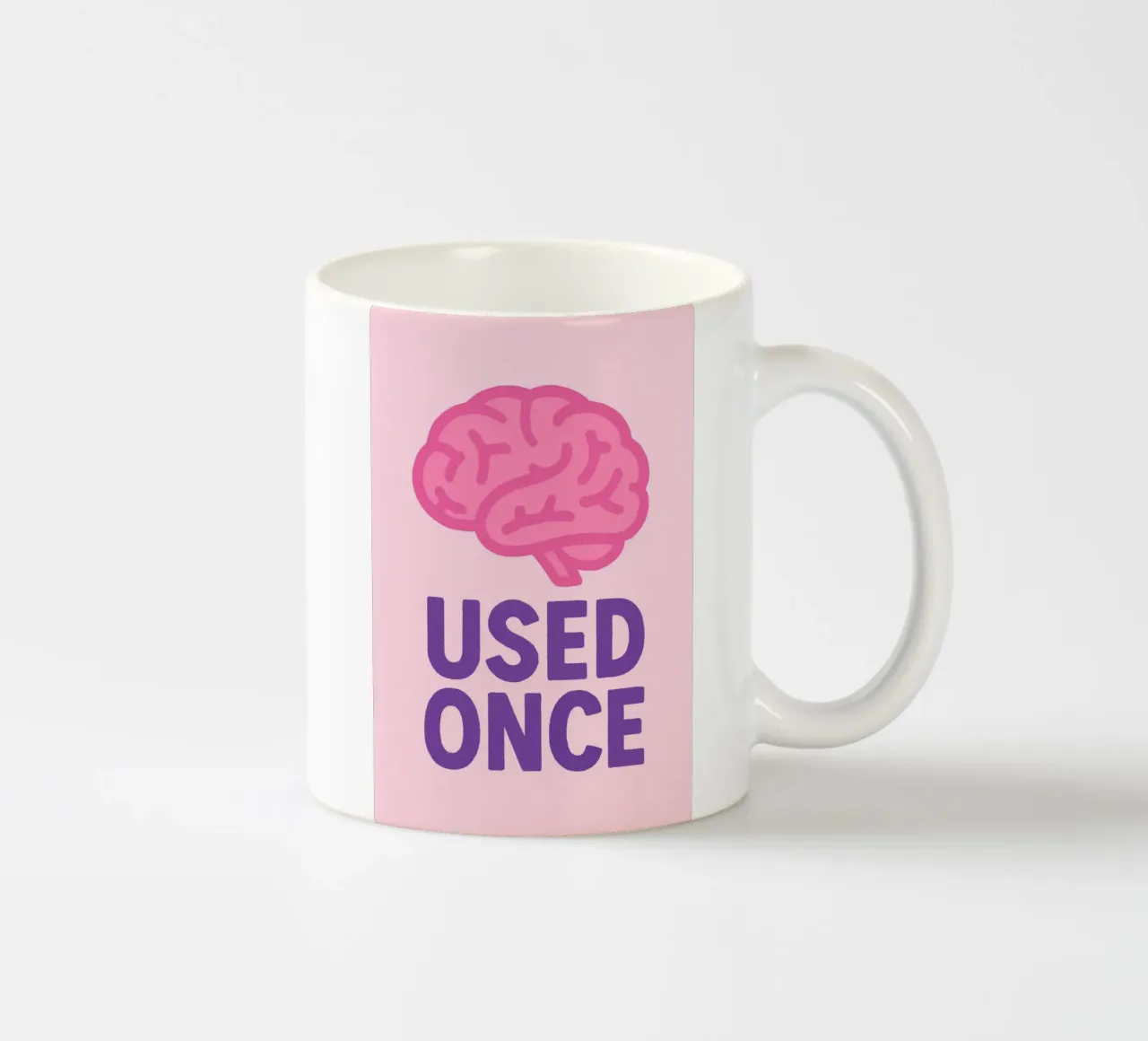 Used Once tazza in ceramica da treechild