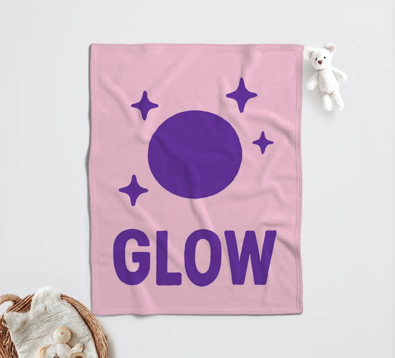 Glow coperta in pile da treechild