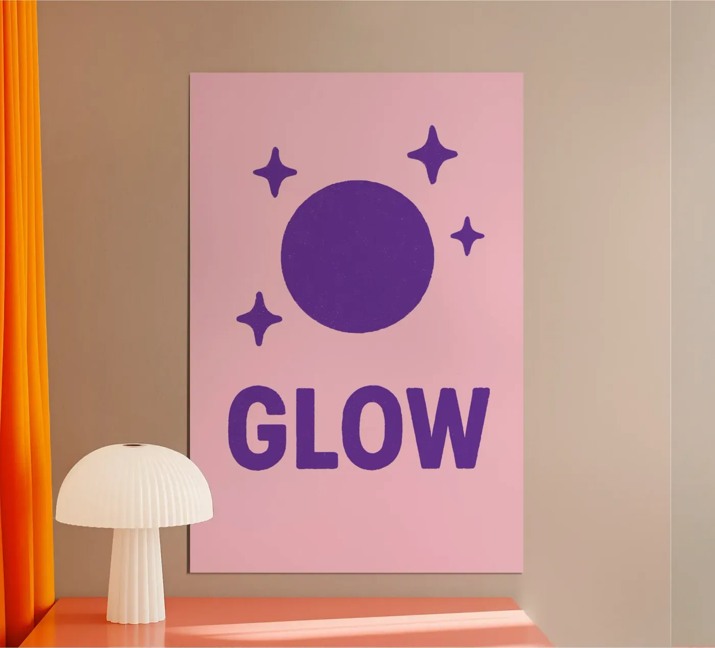 Glow poster by treechild