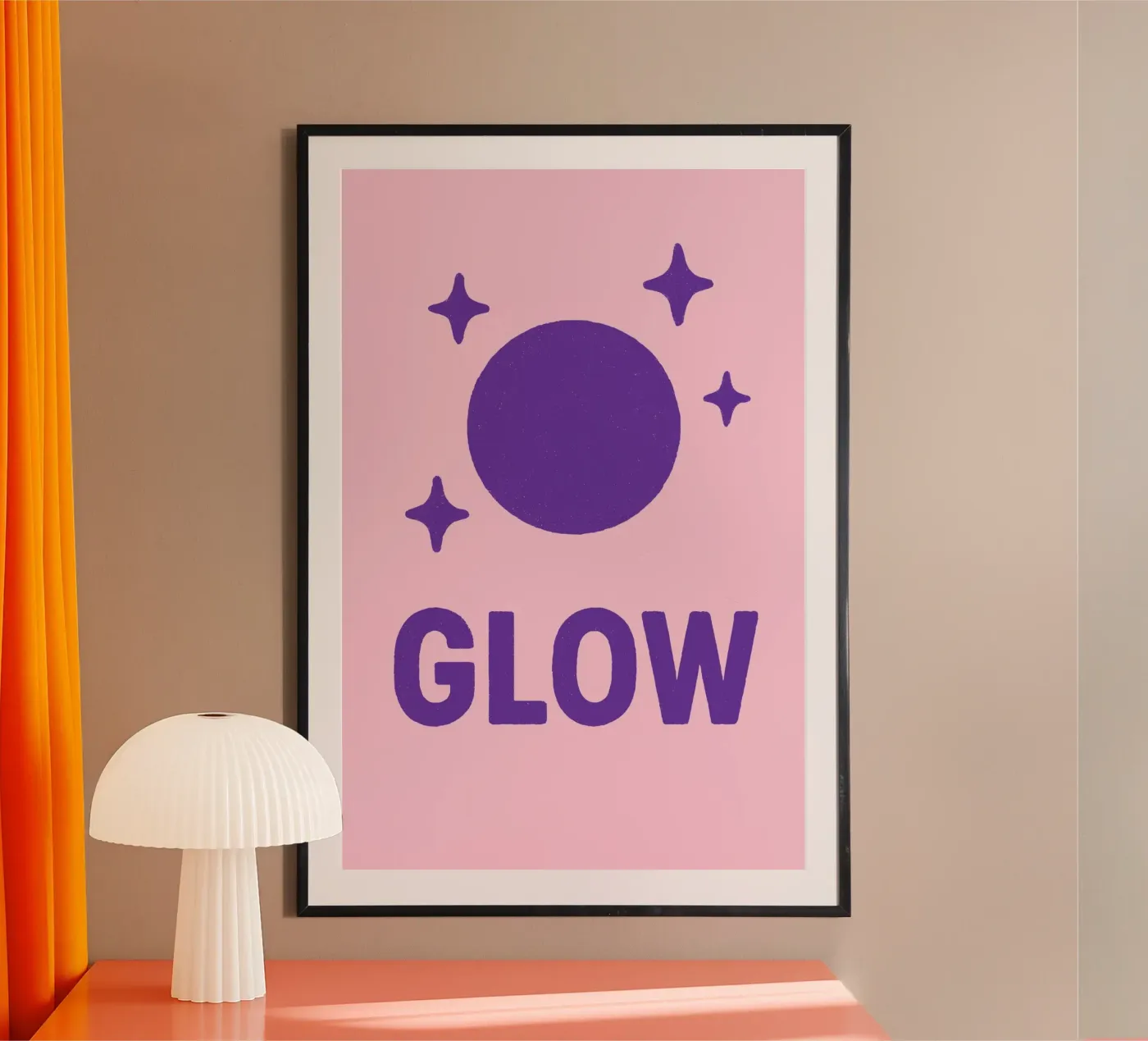Glow poster da treechild