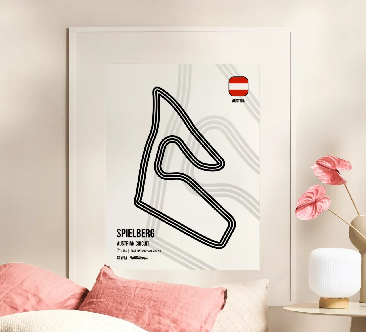 Circuito austriaco poster de Mariel Toigo