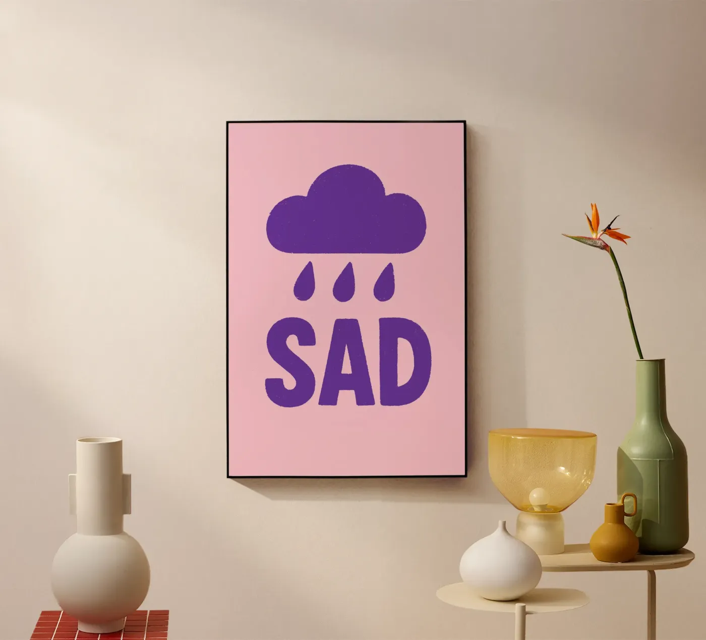 Sad Acryl-Glas von treechild