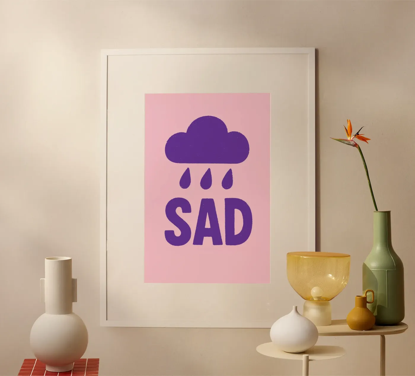Sad poster by treechild