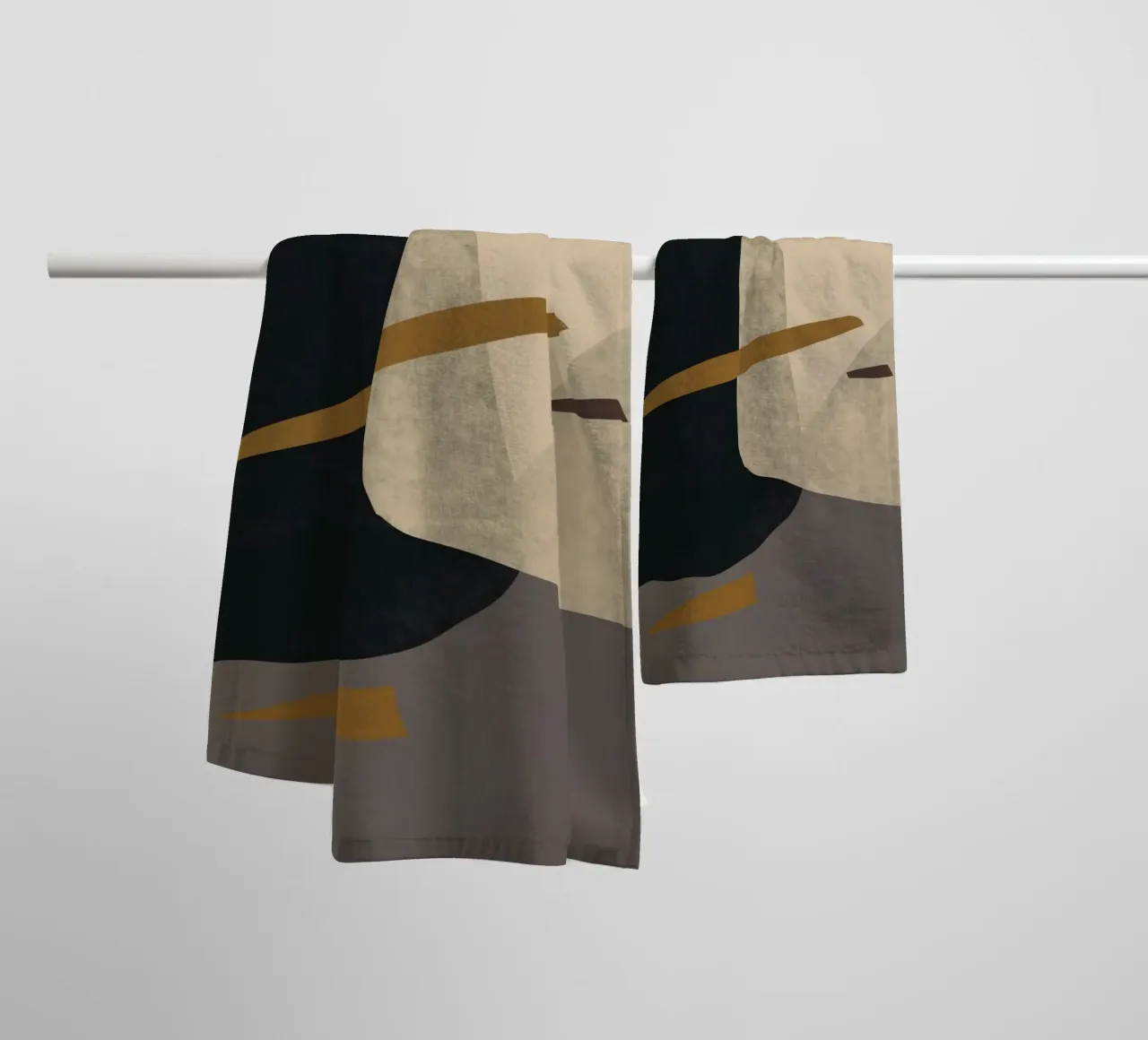 Cut out layer towel by Little Dean