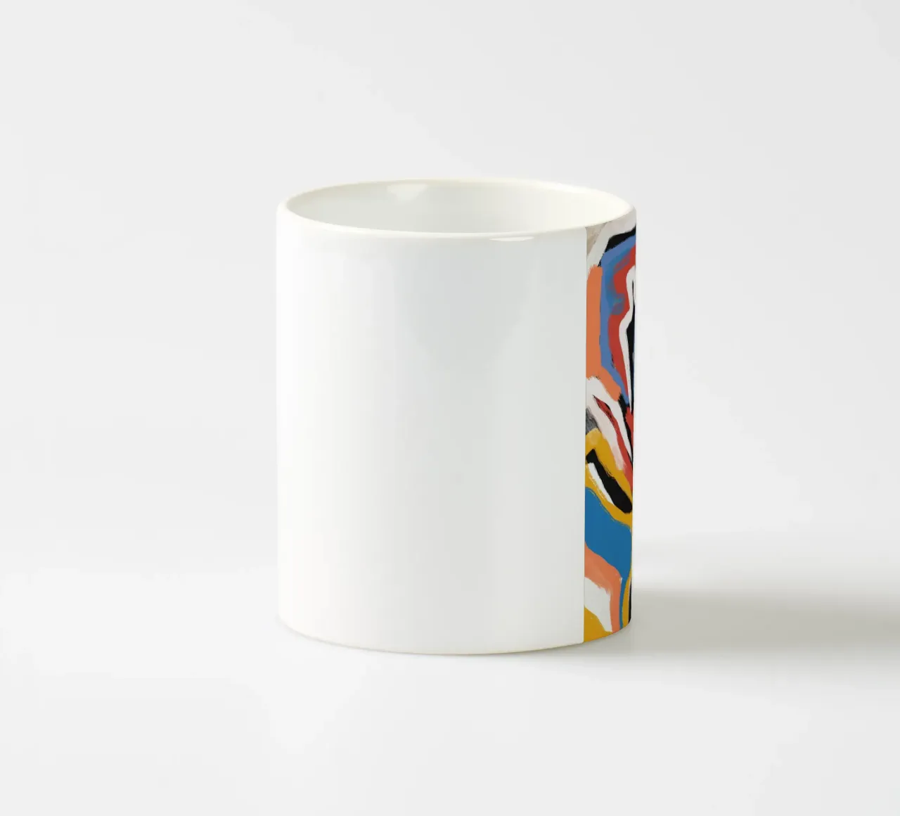 Composizione di pennellate tazza in ceramica da Little Dean