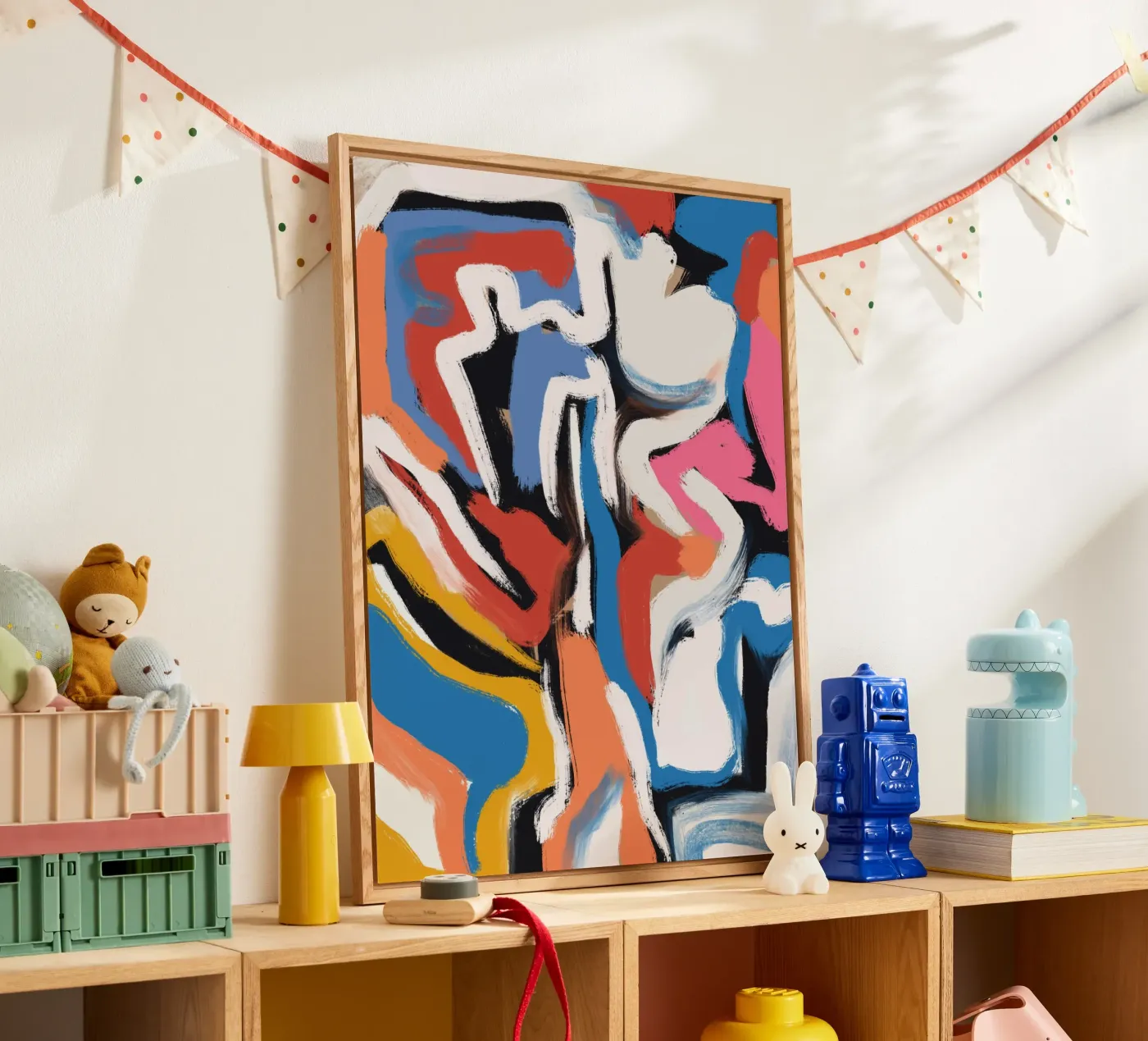 Brushstrokes composition plexiglass da Little Dean