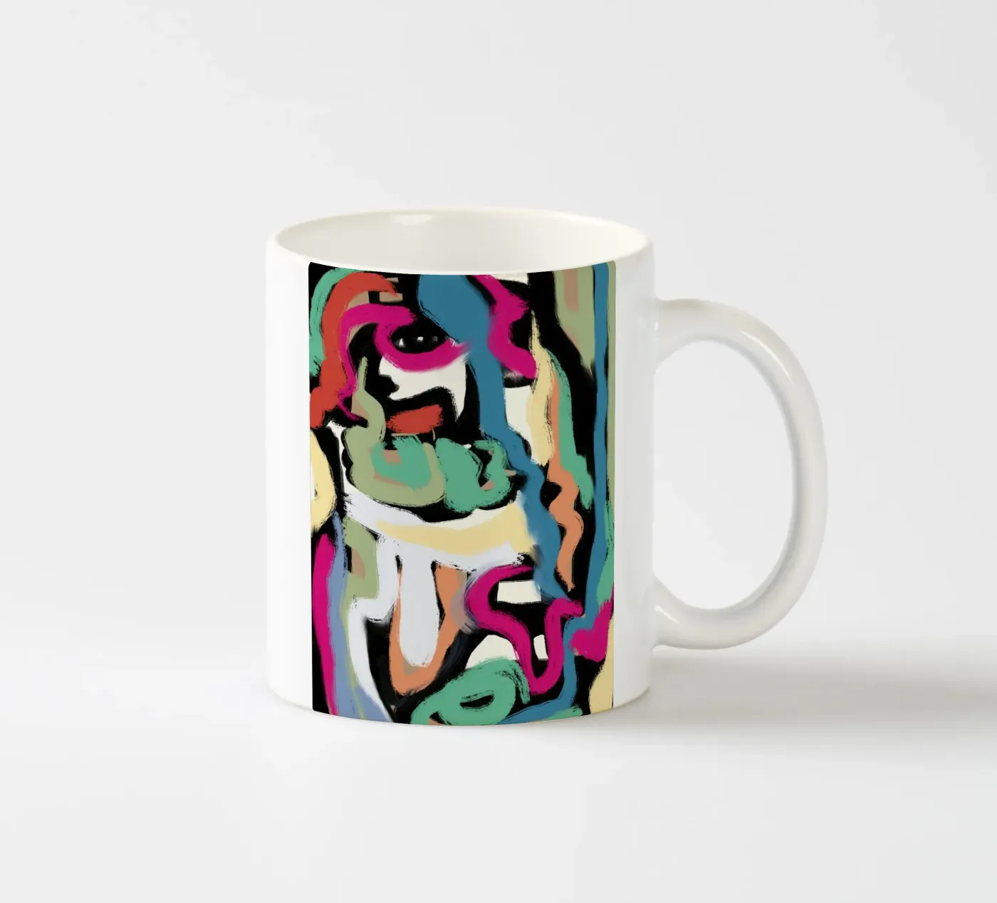 Colori del serpente tazza in ceramica da Little Dean
