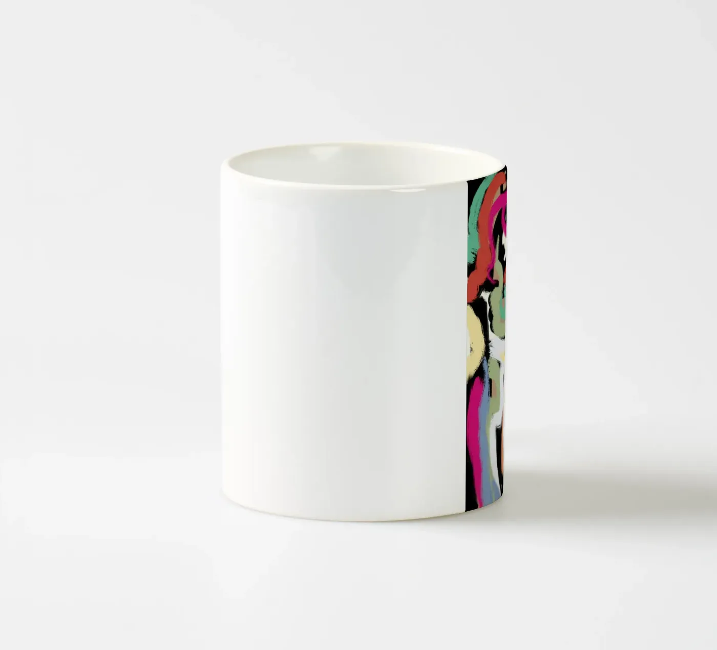 Snake colours ceramic mug by Little Dean
