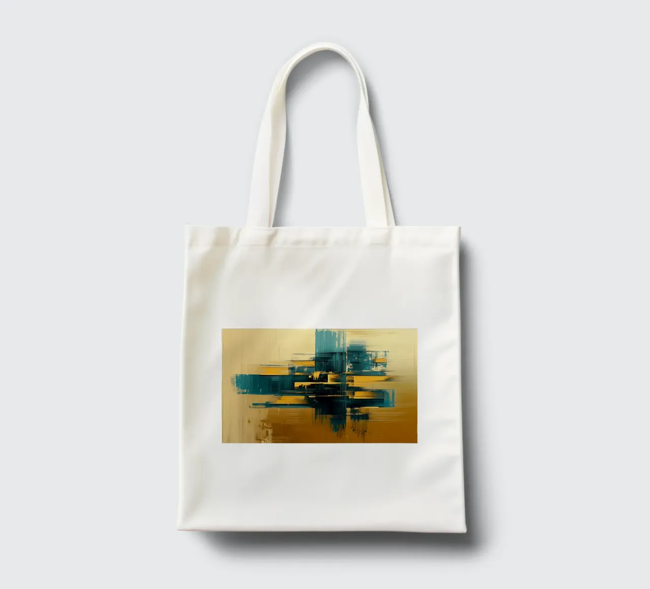 Abstract shapes borsa in juta da Imagine
