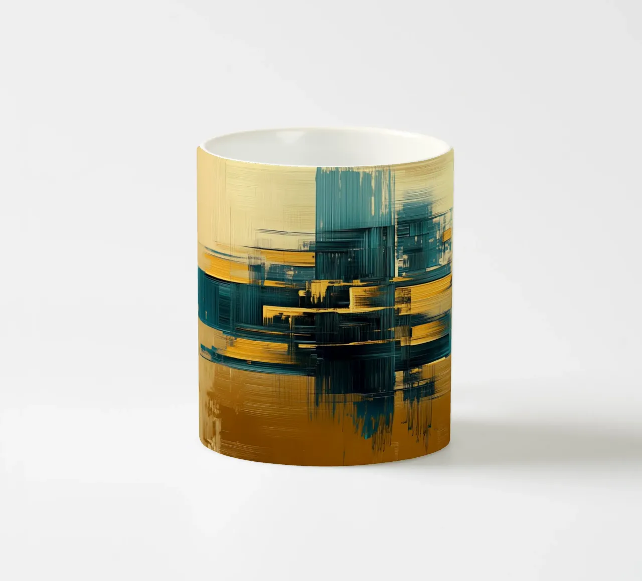 Abstract shapes tazza in ceramica da Imagine