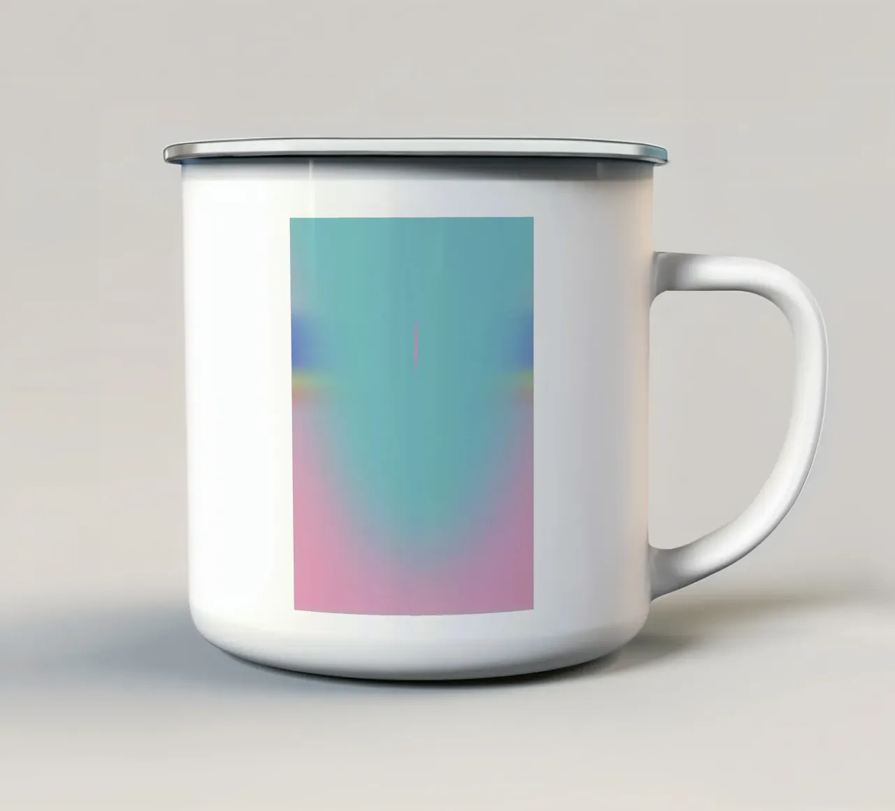 Apertura turchese tazza in smalto da Little Dean