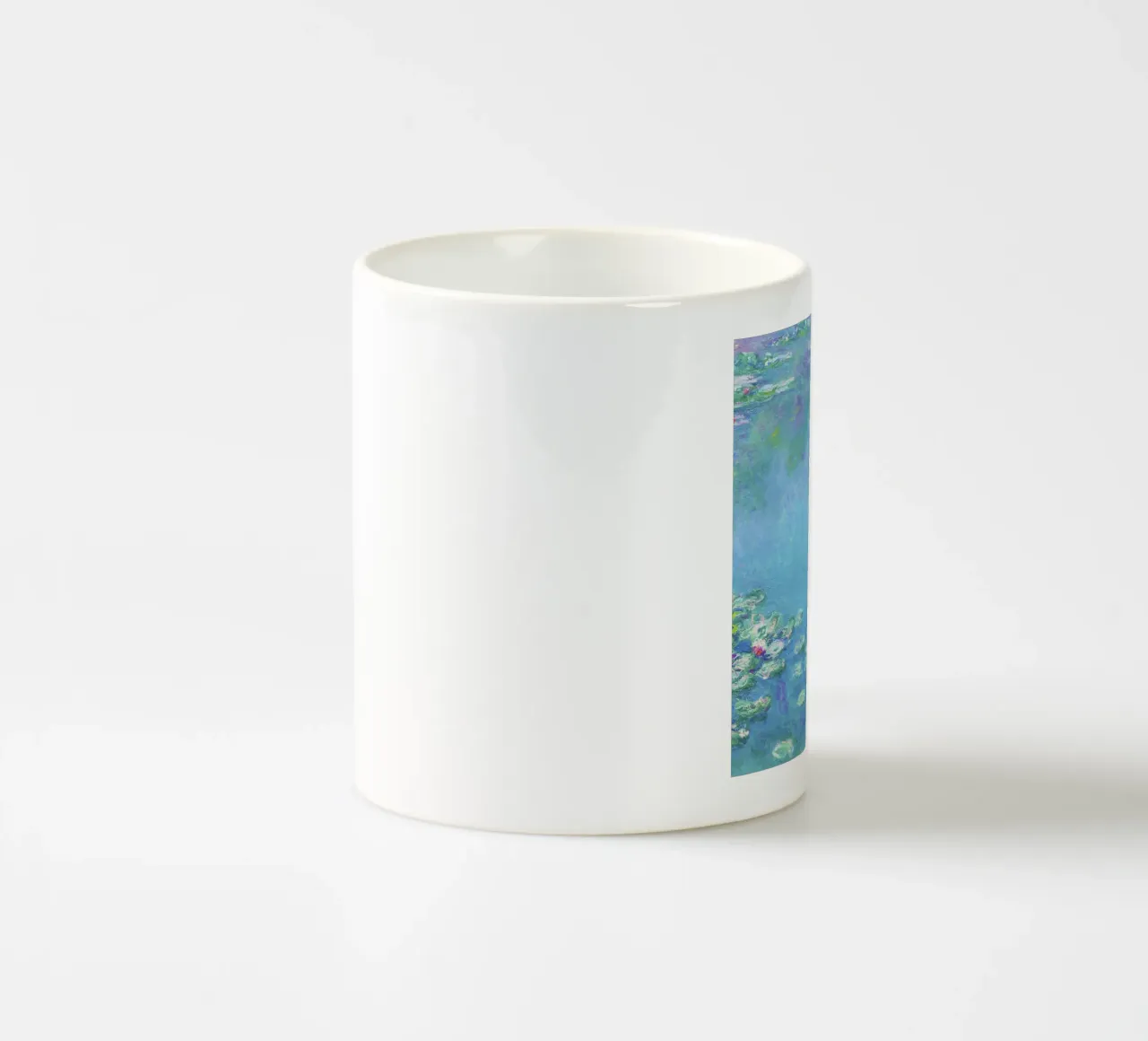 Ninfee di Claude Monet (1840-1926) tazza in ceramica da Venus Art