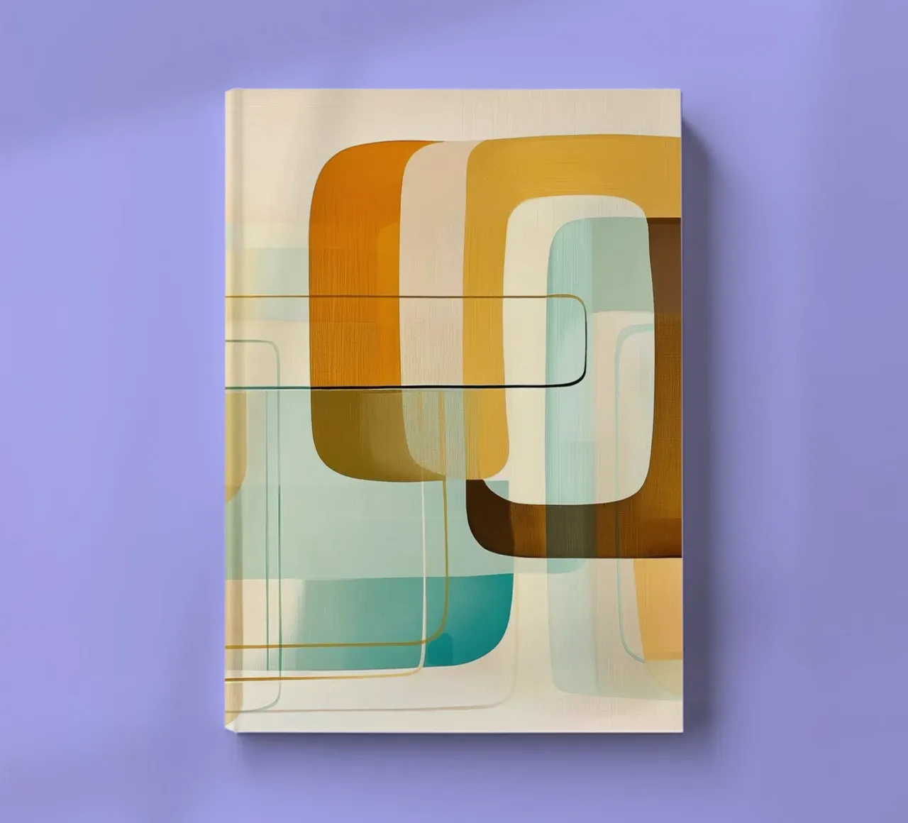 Abstract boho notebook by Imagine