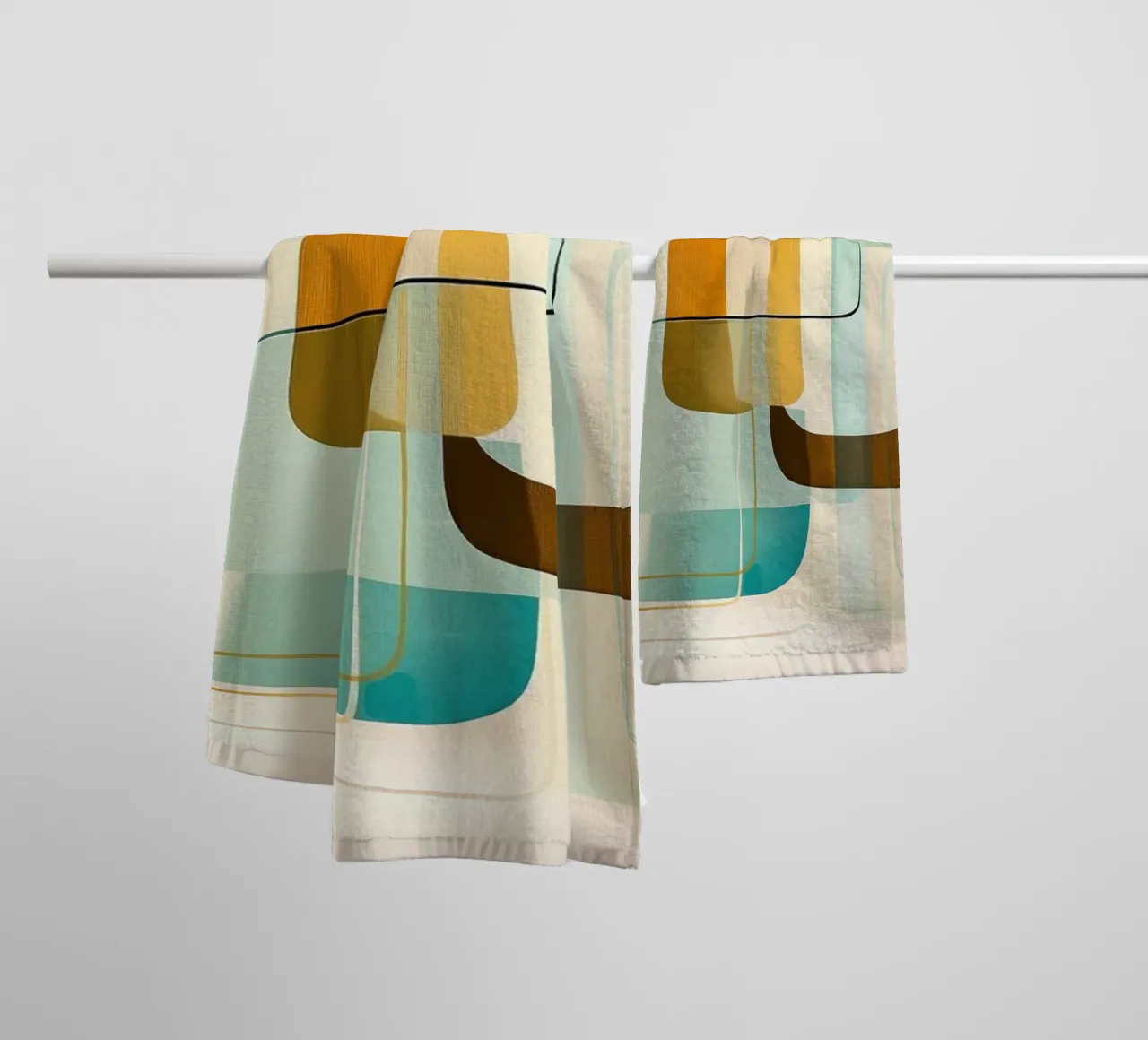 Abstract boho towel by Imagine