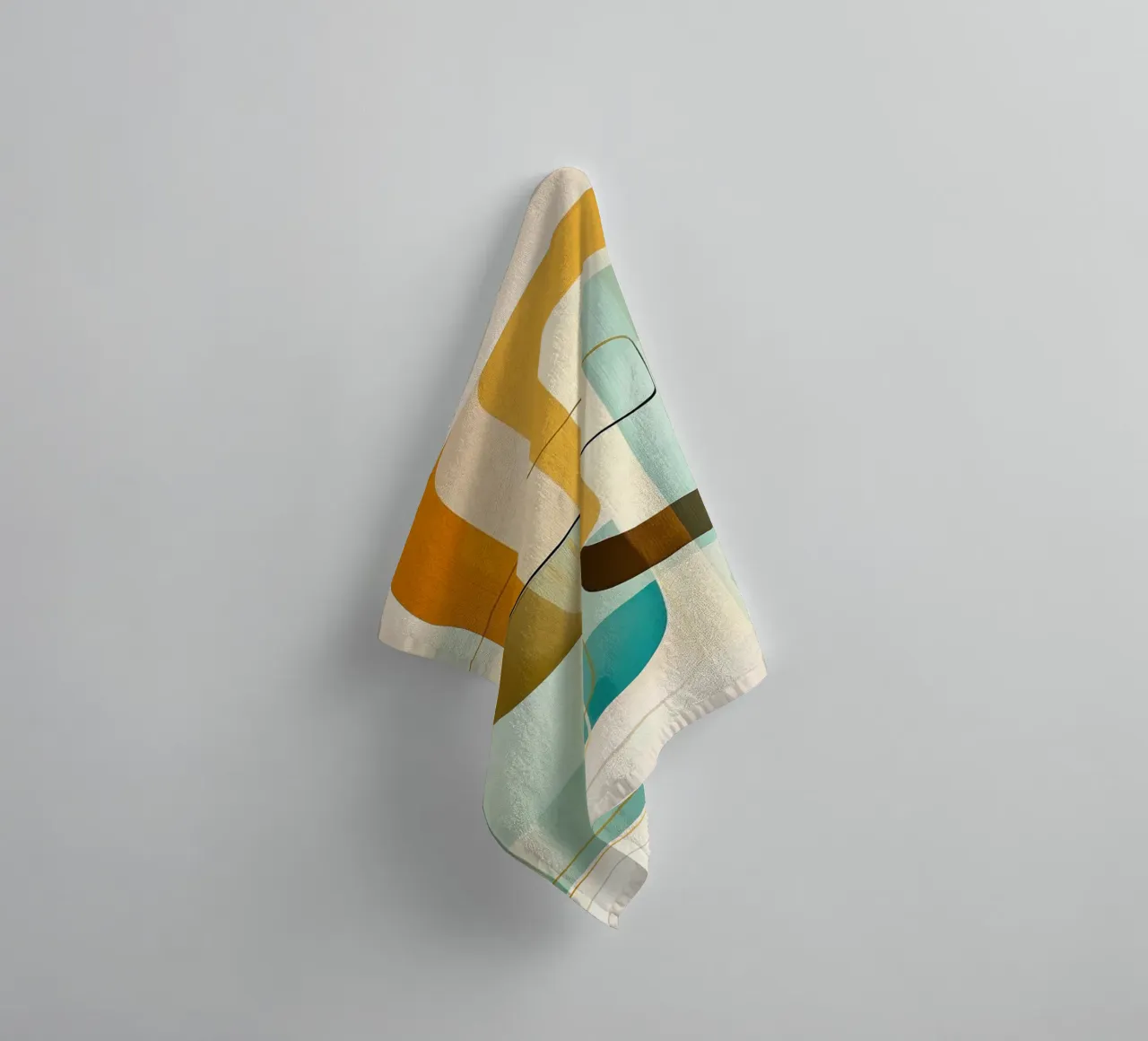 Abstract boho towel by Imagine