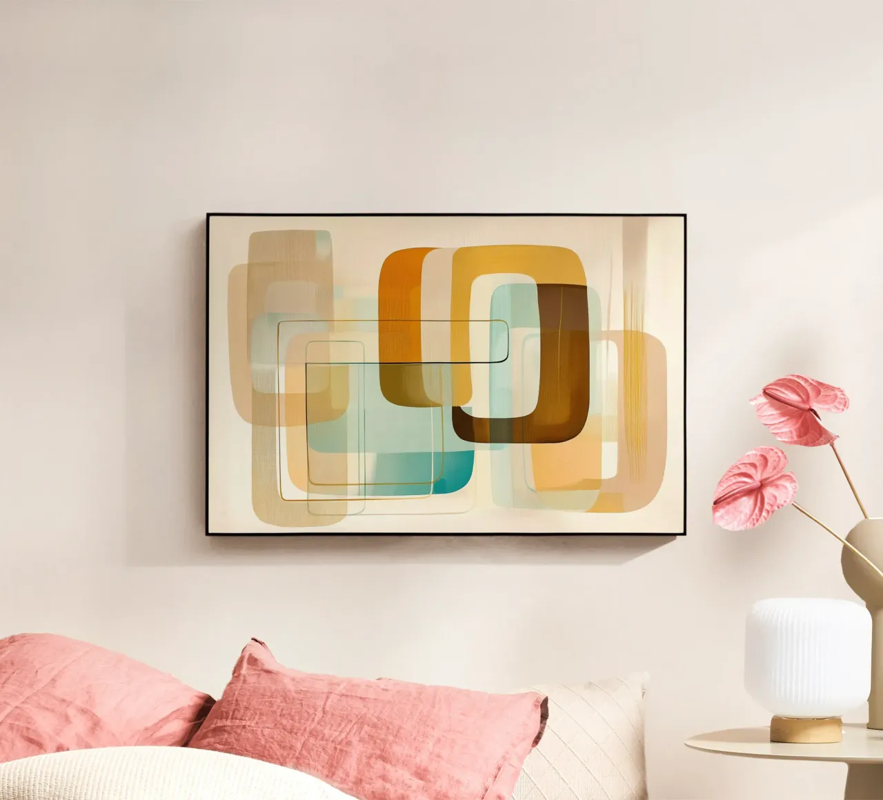 Astratto boho plexiglass da Imagine
