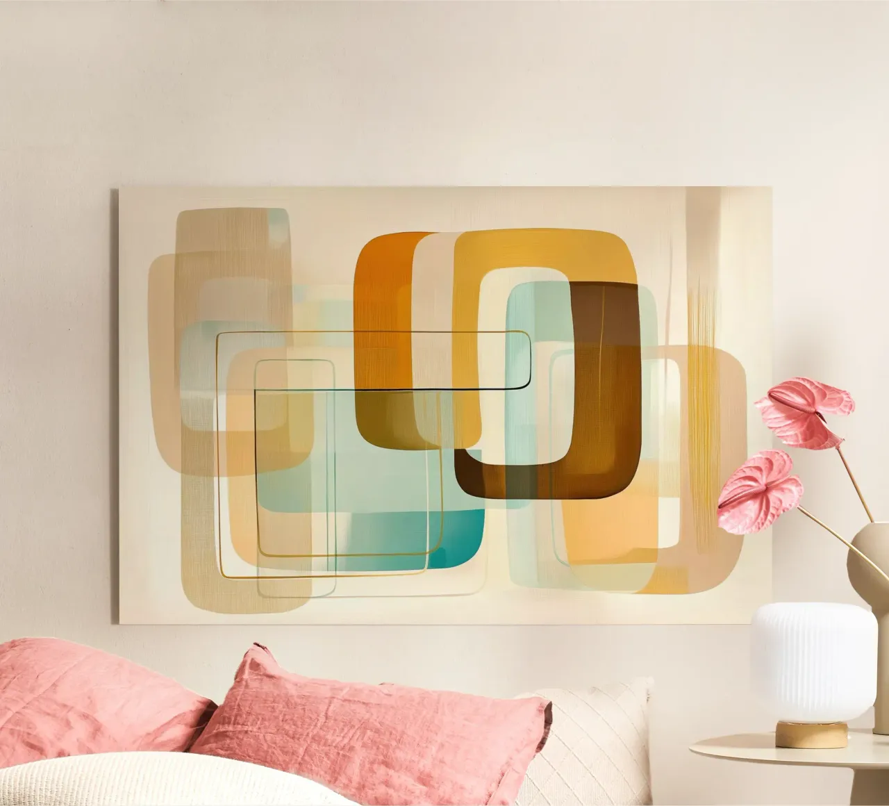Astratto boho plexiglass da Imagine