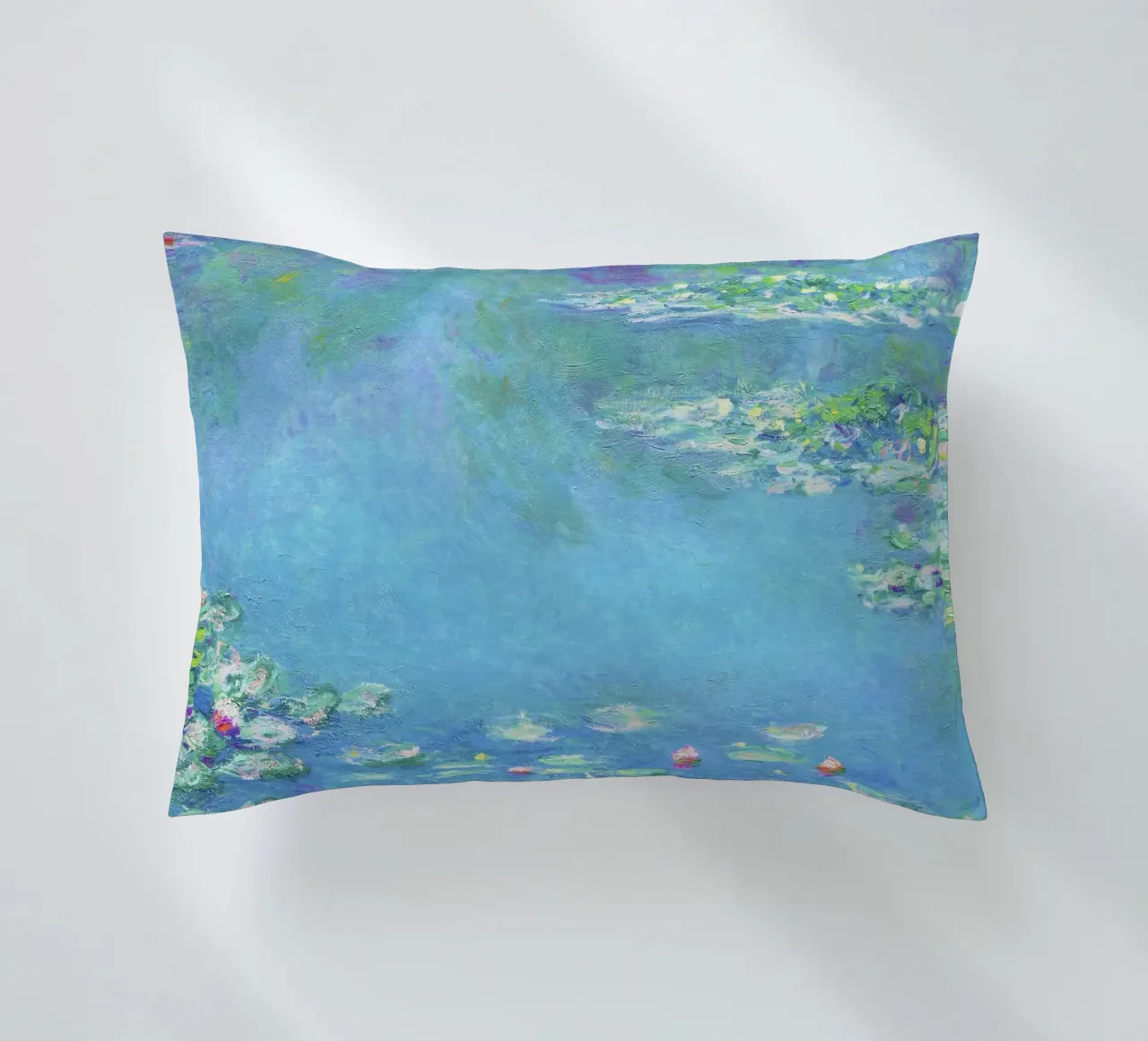 Ninfee di Claude Monet (1840-1926) cuscino da Classic Art Prints